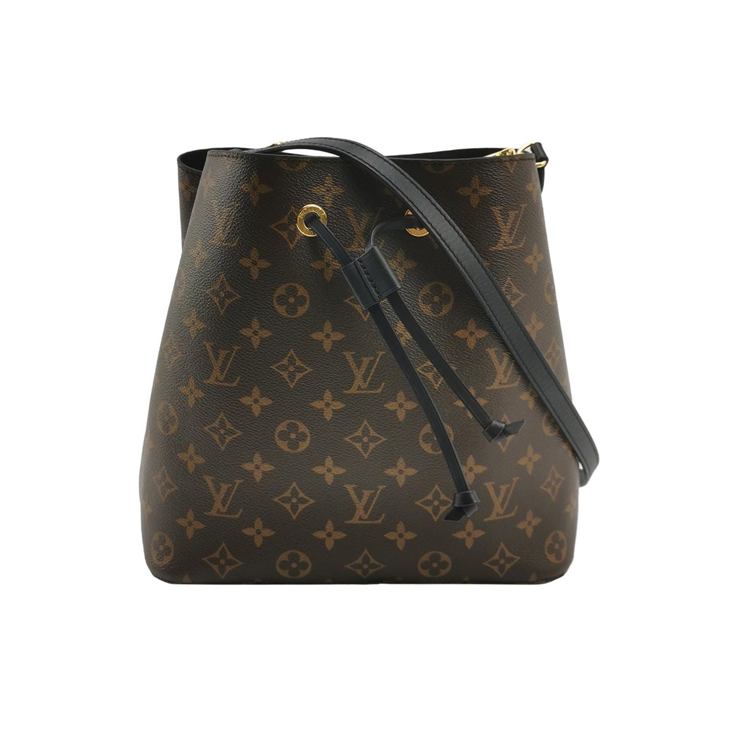 Preloved GLM-NÃƒâ€°ONOÃƒâ€° Medium Monogram Canvas Drawstring Shoulder Bag 057853100144