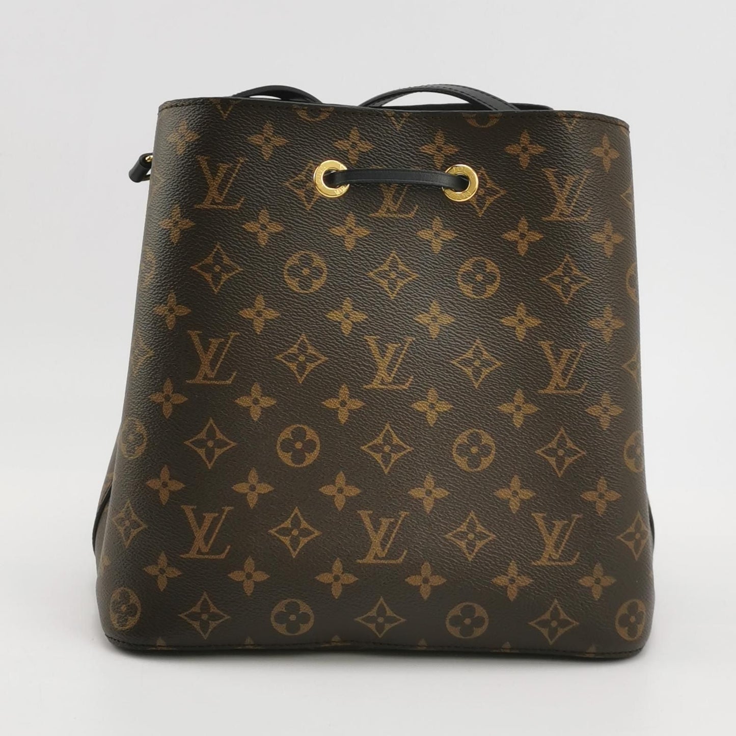 Preloved GLM-NÃƒâ€°ONOÃƒâ€° Medium Monogram Canvas Drawstring Shoulder Bag 057853100144