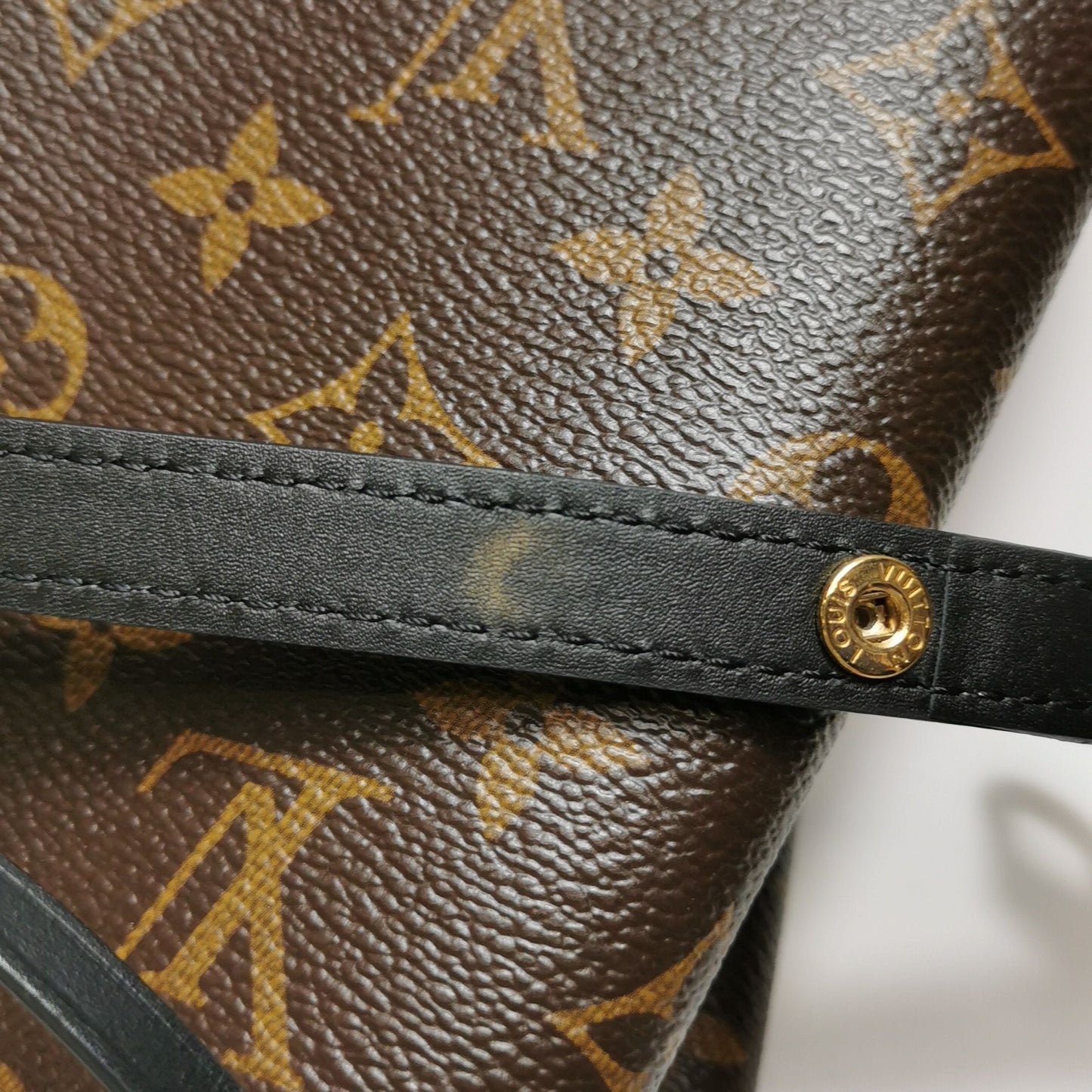 Preloved GLM-NÃƒâ€°ONOÃƒâ€° Medium Monogram Canvas Drawstring Shoulder Bag 057853100144