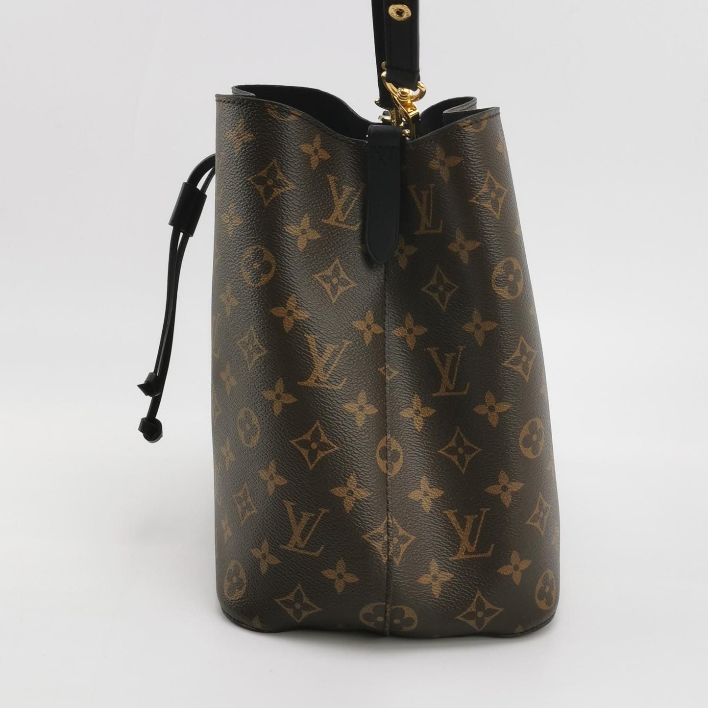 Preloved GLM-NÃƒâ€°ONOÃƒâ€° Medium Monogram Canvas Drawstring Shoulder Bag 057853100144