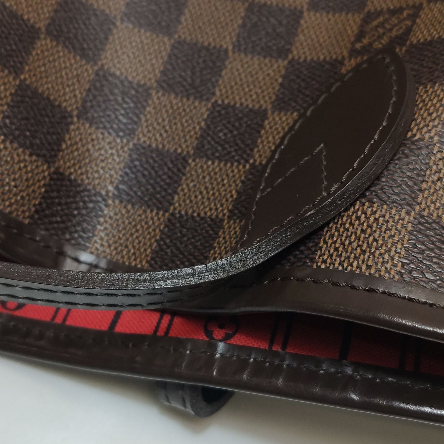 Preloved GLM-Neverfull GM Damier Ebene Tote Bag 250528781211664