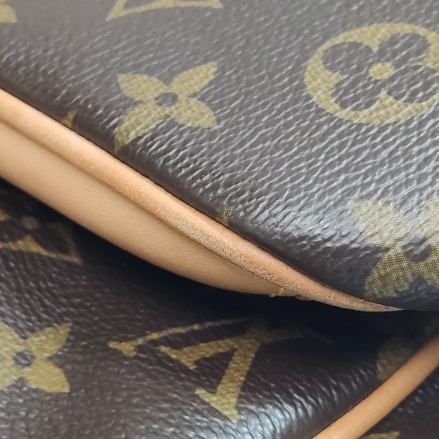 Preloved GLM-Estrela Monogram Print Shoulder Bag 250530781214906