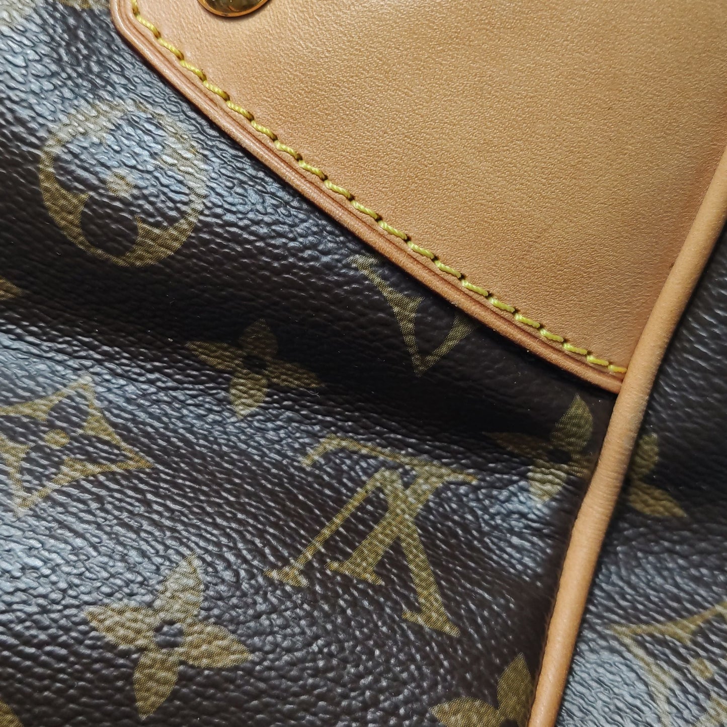 Preloved GLM-Estrela Monogram Print Shoulder Bag 250530781214906