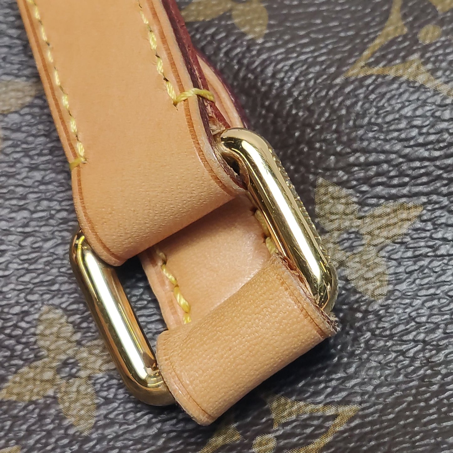 Preloved GLM-Estrela Monogram Print Shoulder Bag 250530781214906