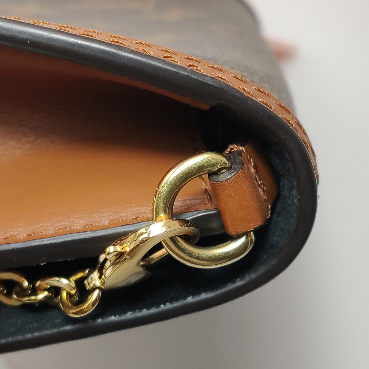 Preloved GLM-Dauphine Mini Monogram Empreinte Leather Crossbody Bag with Chip 250530781215514