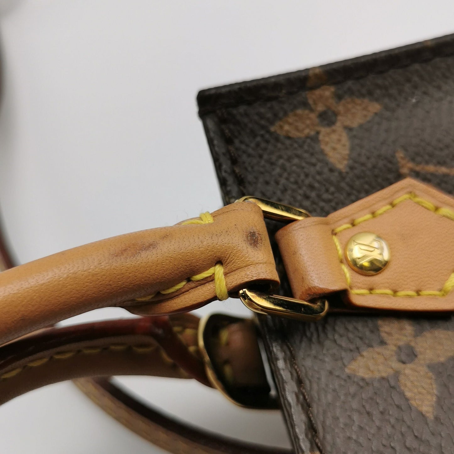 Preloved GLM-Petit Sac Plat Monogram Crossbody Bag with Chip 250607781226414