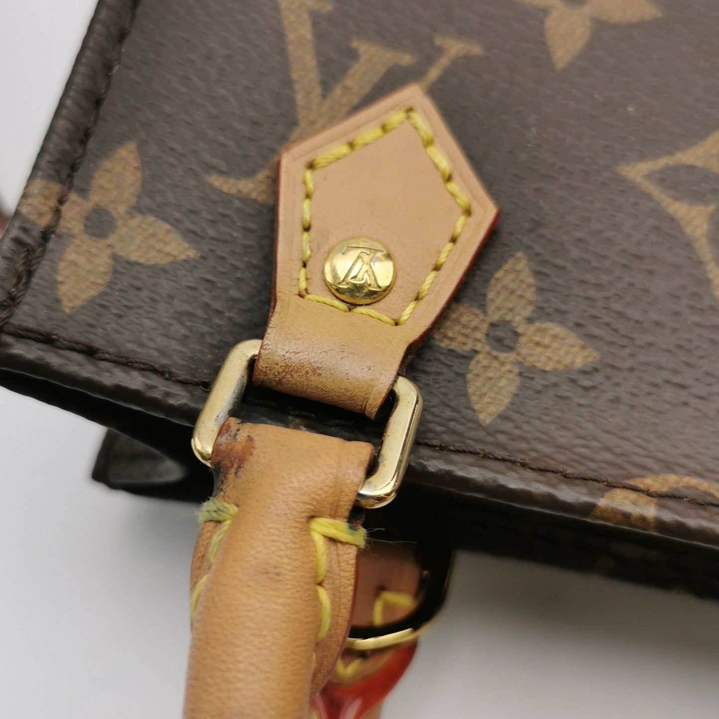 Preloved GLM-Petit Sac Plat Monogram Crossbody Bag with Chip 250607781226414