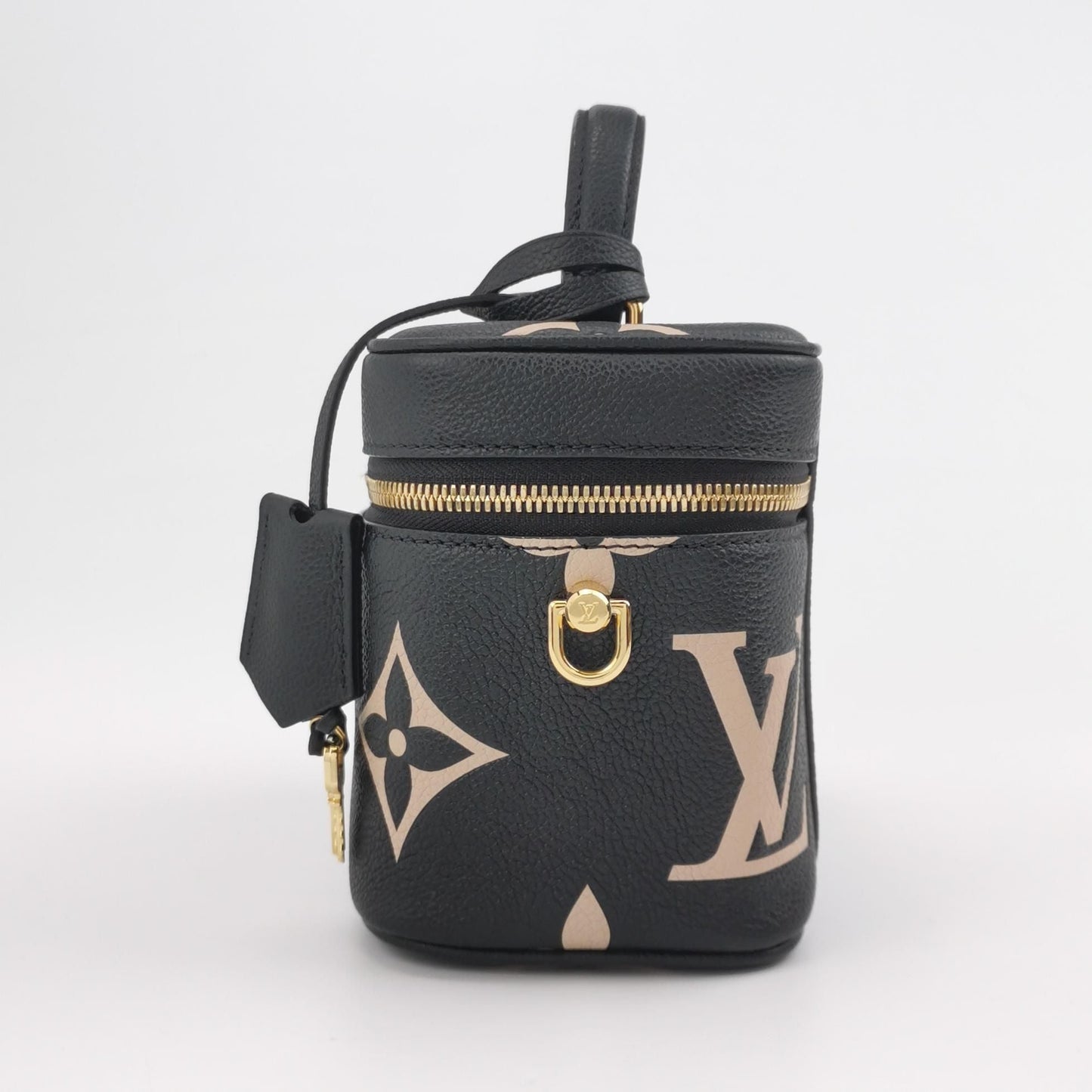 Preloved GLM-Vanity Makeup Case Small Monogram Canvas Shoulder Bag Crossbody Bag with Chip 250528781211566
