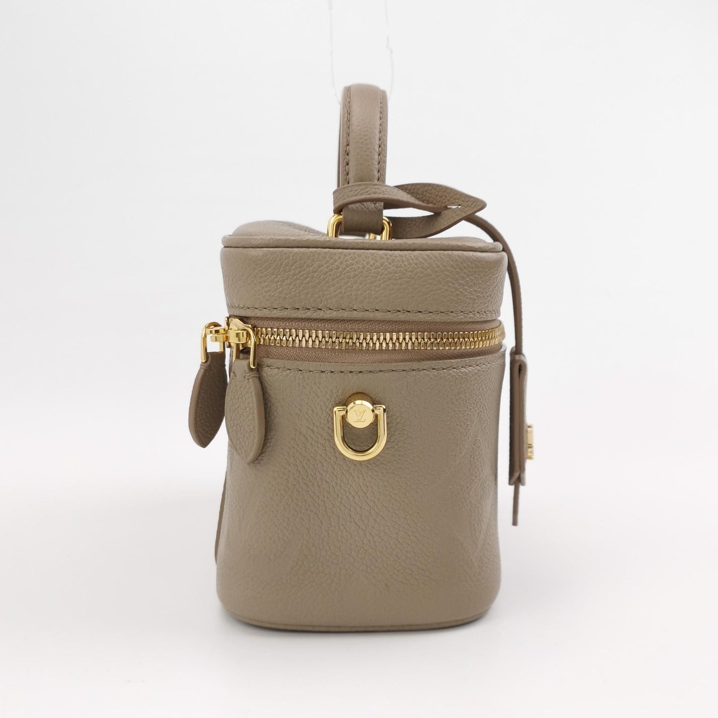 Preloved GLM-Vanity Makeup Case Small Calfskin Monogram Zip Top Crossbody Bag 250528781211568