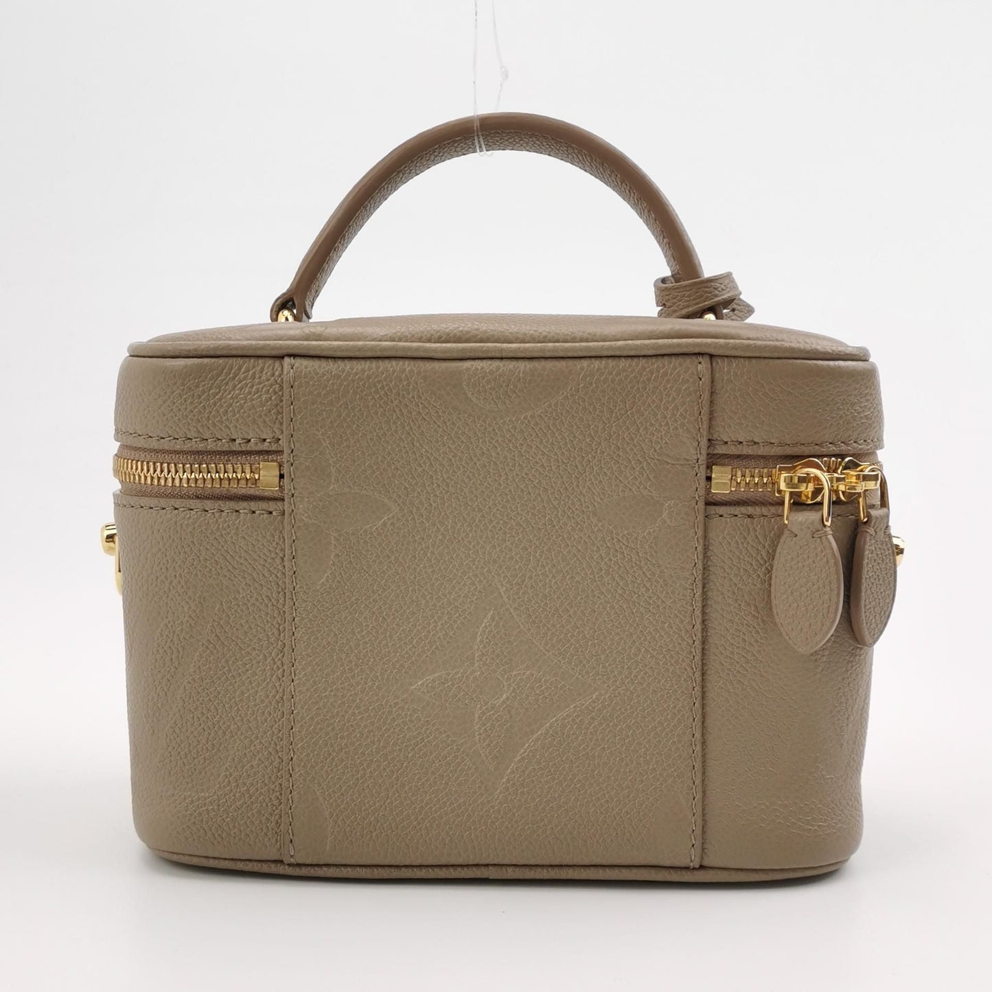 Preloved GLM-Vanity Makeup Case Small Calfskin Monogram Zip Top Crossbody Bag 250528781211568