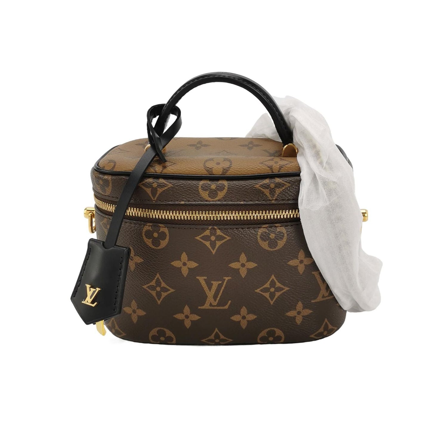 Preloved GLM-Vanity Makeup Case Small Monogram Canvas Crossbody Bag with Chip 057852900022