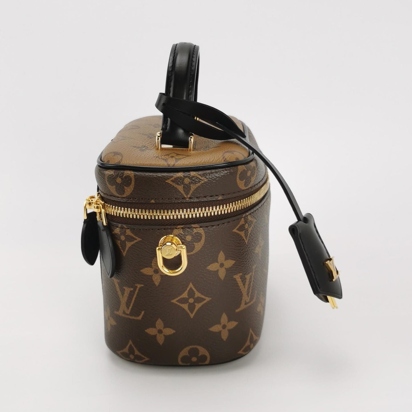Preloved GLM-Vanity Makeup Case Small Monogram Canvas Crossbody Bag with Chip 057852900022