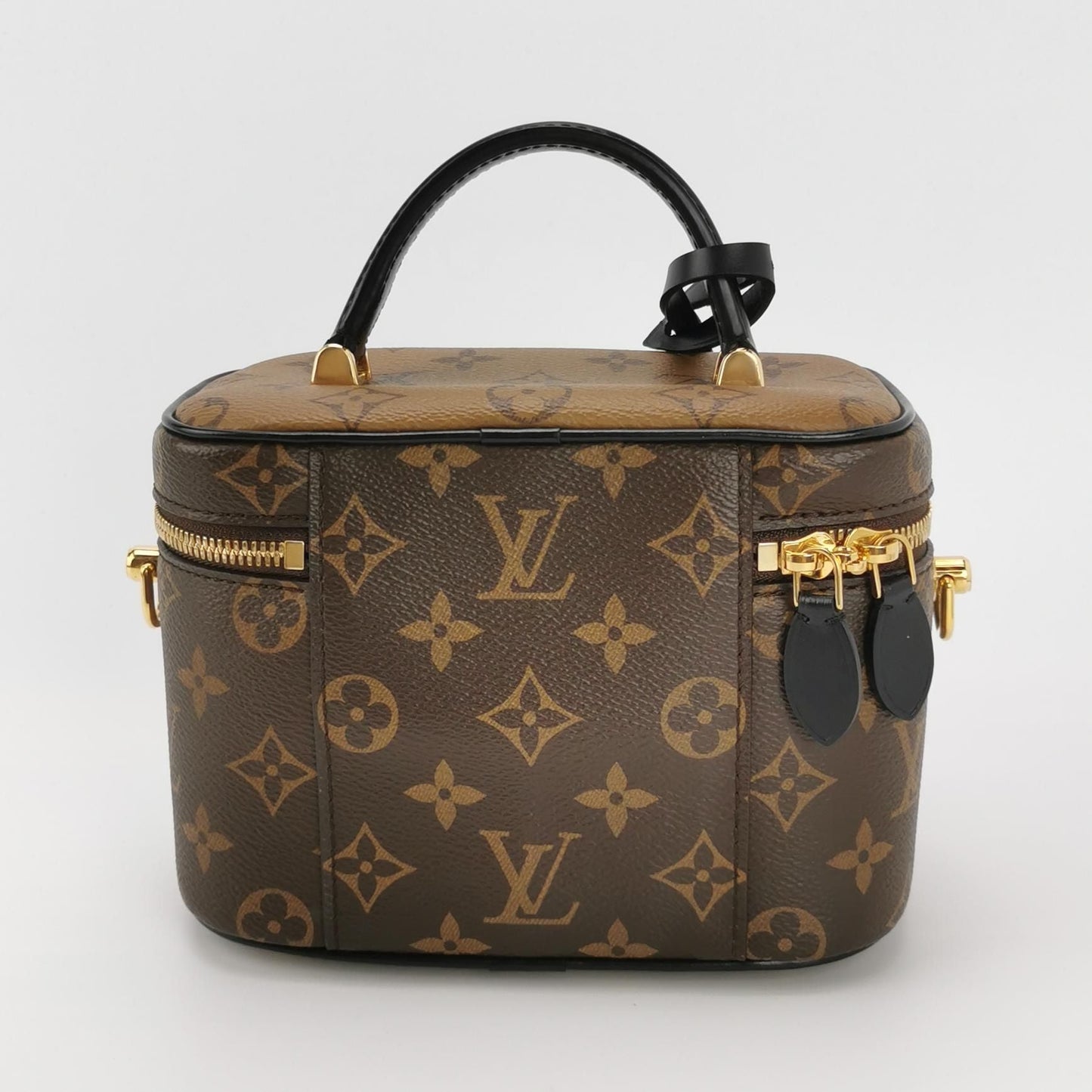 Preloved GLM-Vanity Makeup Case Small Monogram Canvas Crossbody Bag with Chip 057852900022