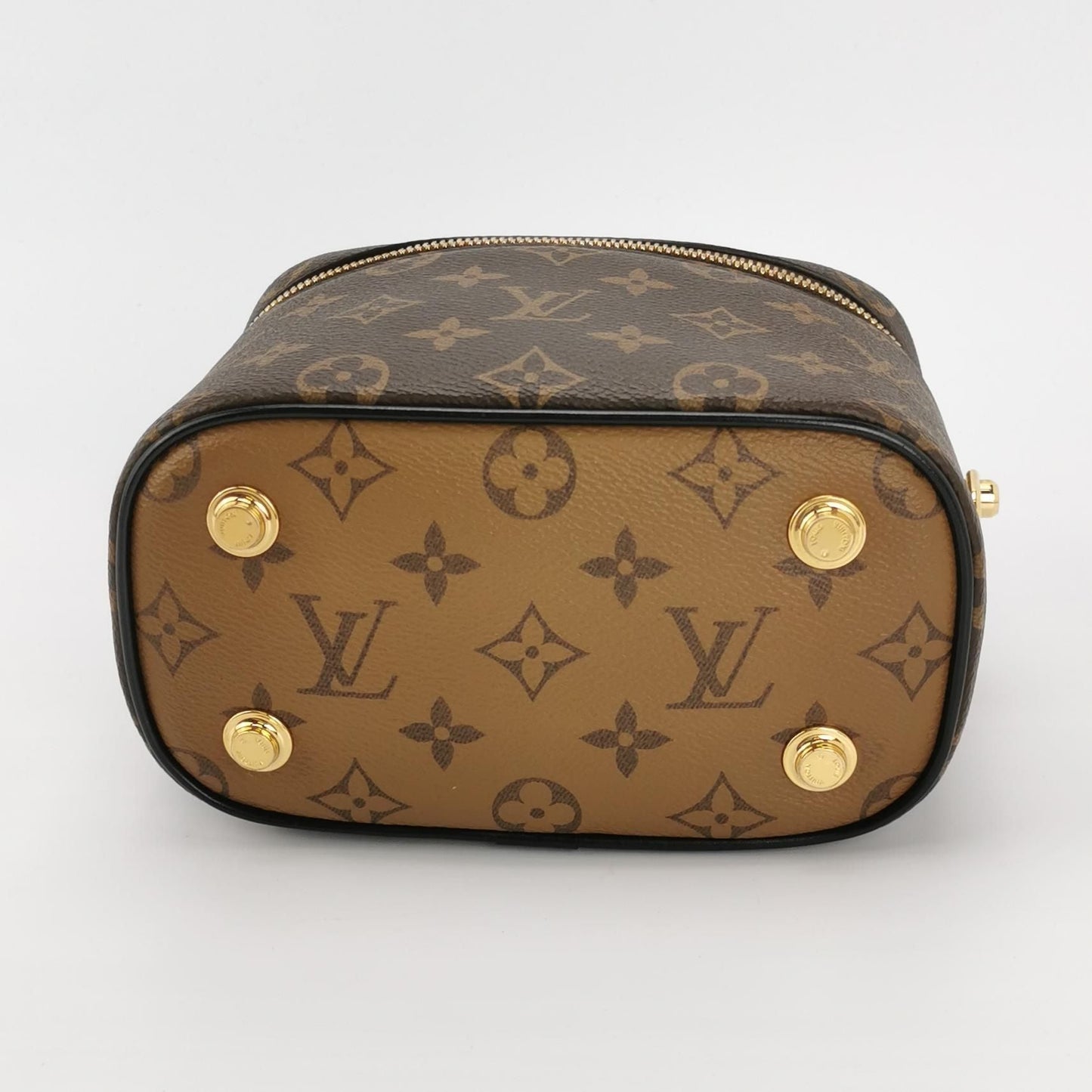 Preloved GLM-Vanity Makeup Case Small Monogram Canvas Crossbody Bag with Chip 057852900022