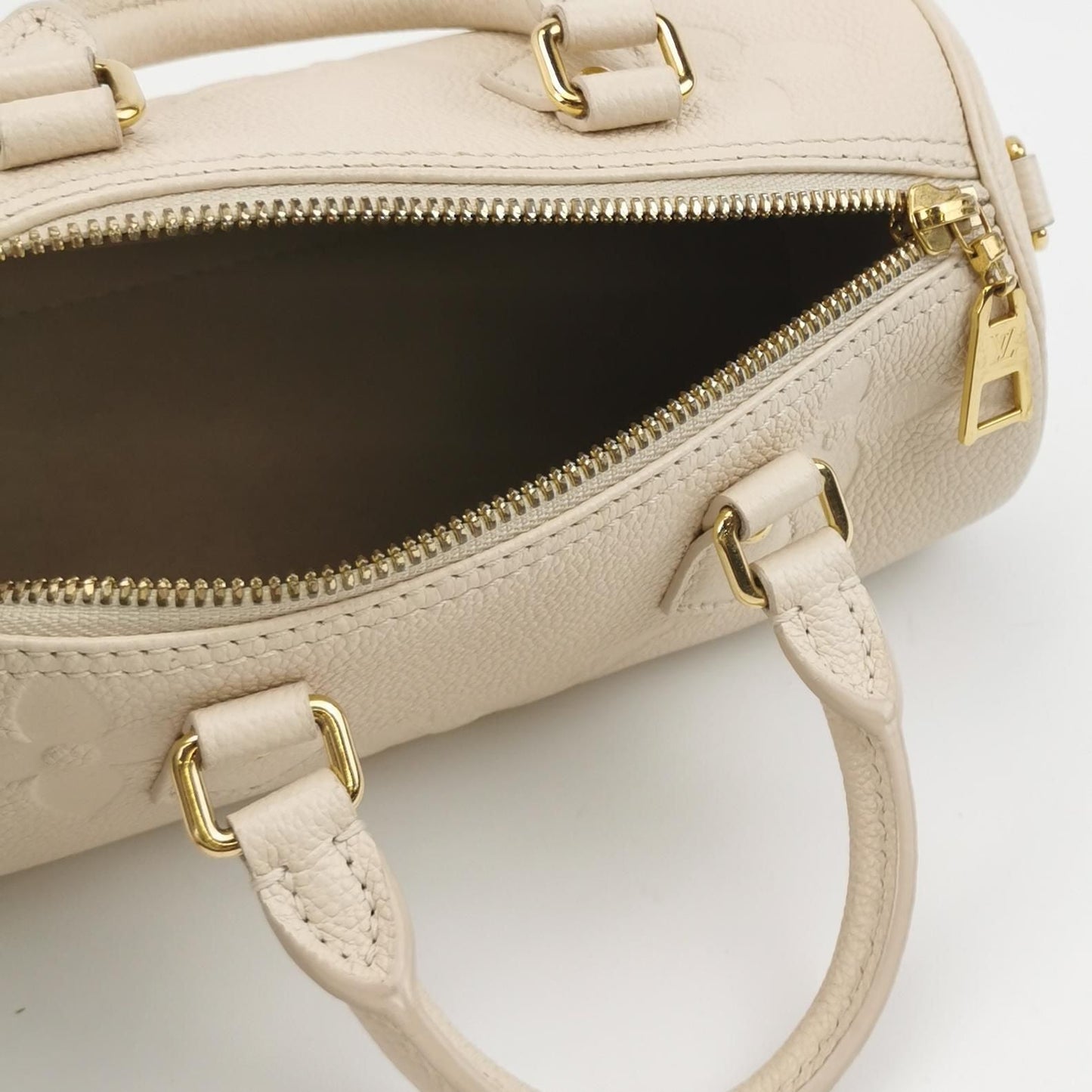Preloved GLM-Papillon BB Monogram Canvas Crossbody Bag with Chip 250526781208833