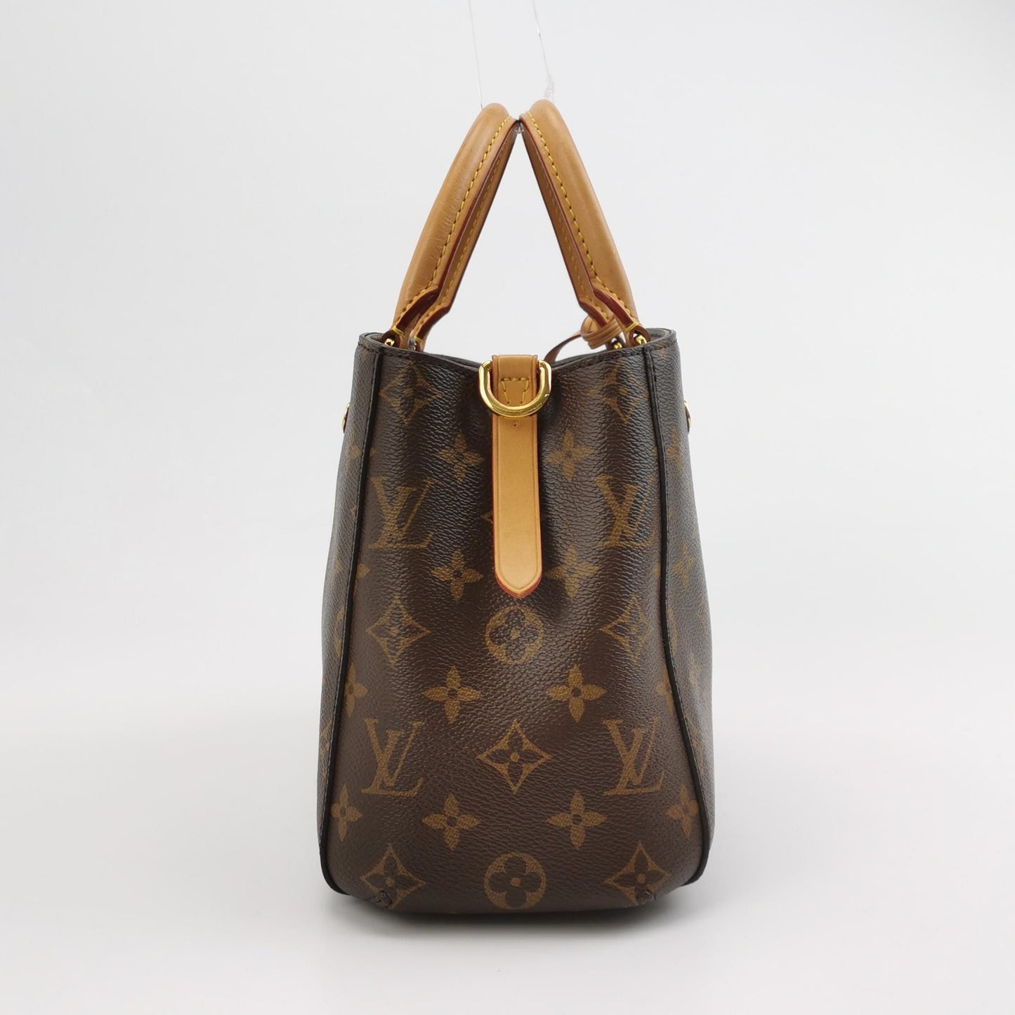 Preloved GLM-Montaigne BB Monogram Empreinte Leather Satchel 250525781206878