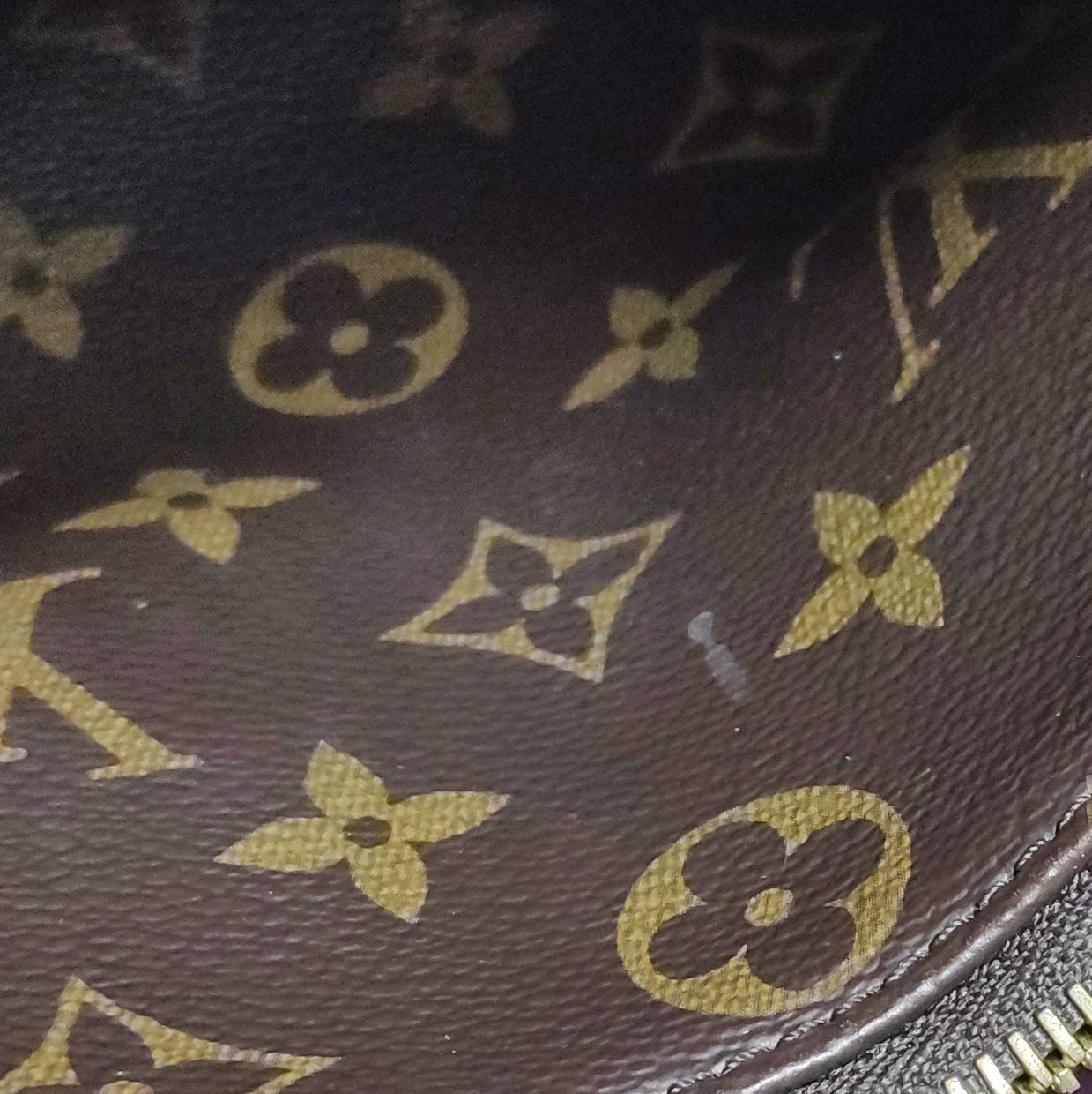 Preloved GLM-Montaigne BB Monogram Empreinte Leather Satchel 250525781206878