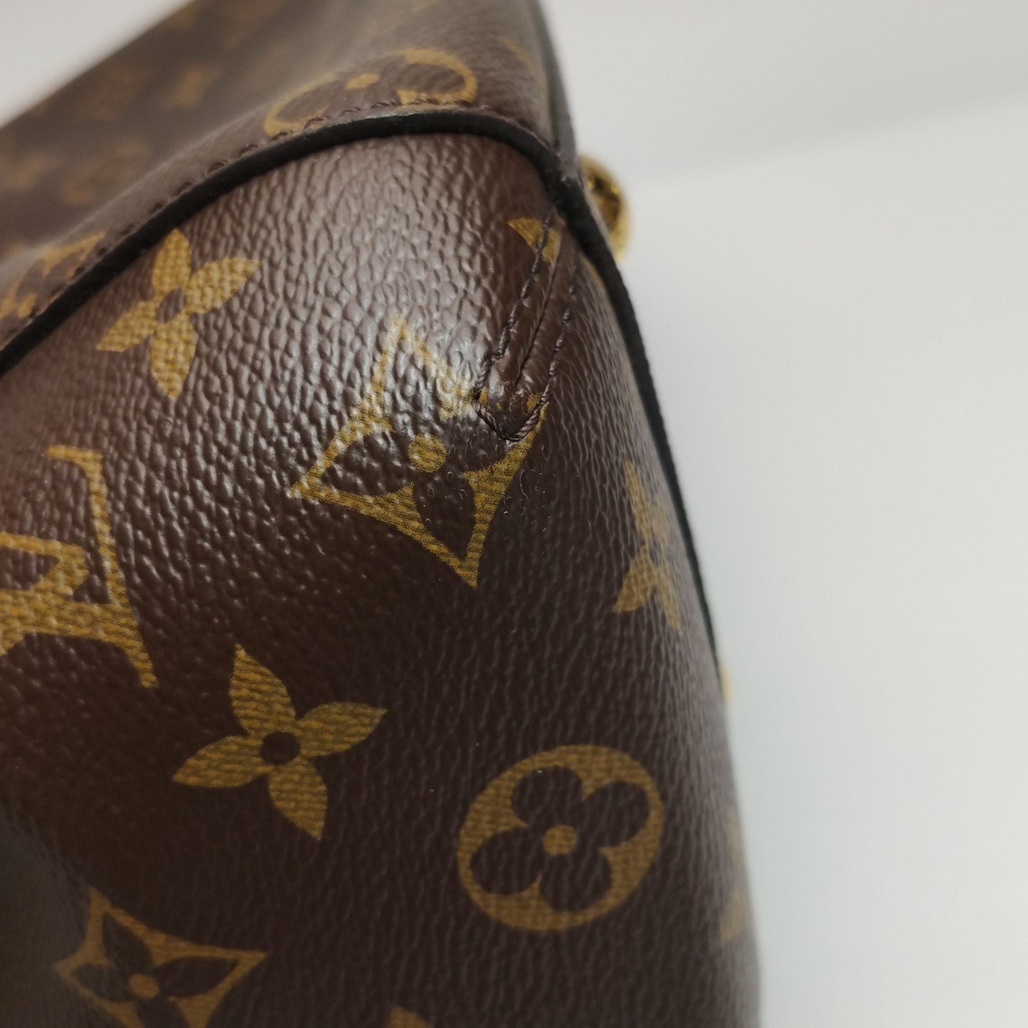 Preloved GLM-Montaigne BB Monogram Empreinte Leather Satchel 250525781206878