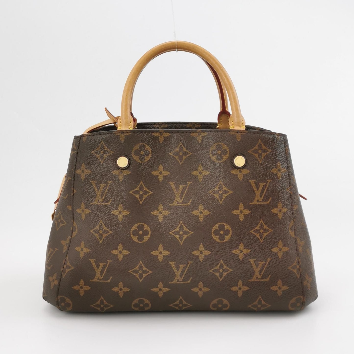 Preloved GLM-Montaigne BB Monogram Empreinte Leather Satchel 250525781206878