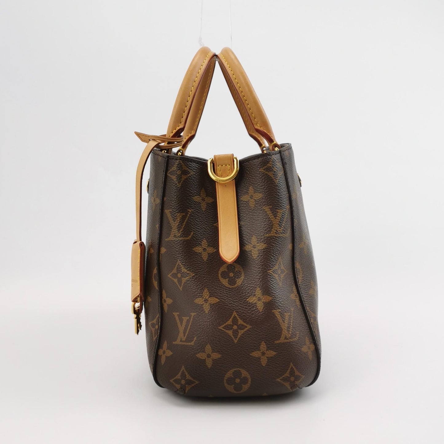 Preloved GLM-Montaigne BB Monogram Empreinte Leather Satchel 250525781206878
