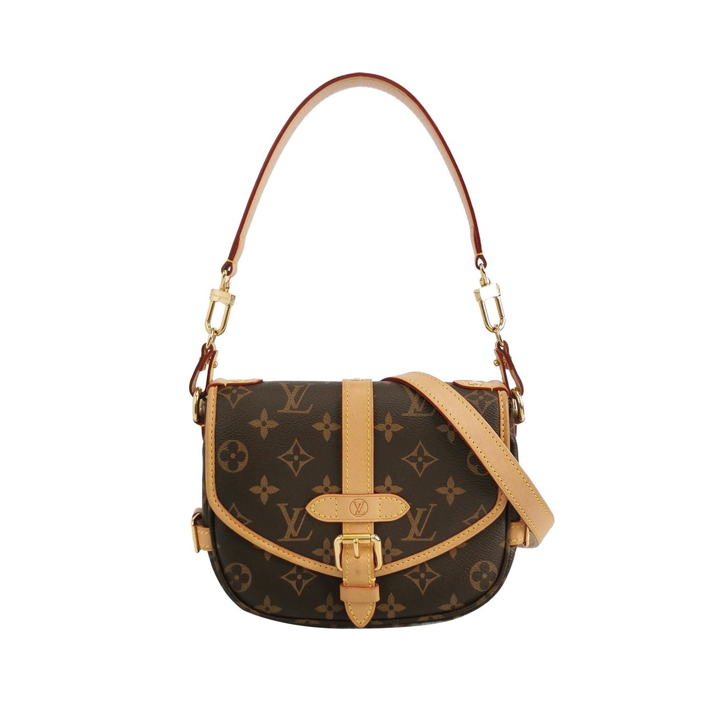 Preloved GLM-Saumur BB Monogram Crossbody Bag with Chip 250526781209399