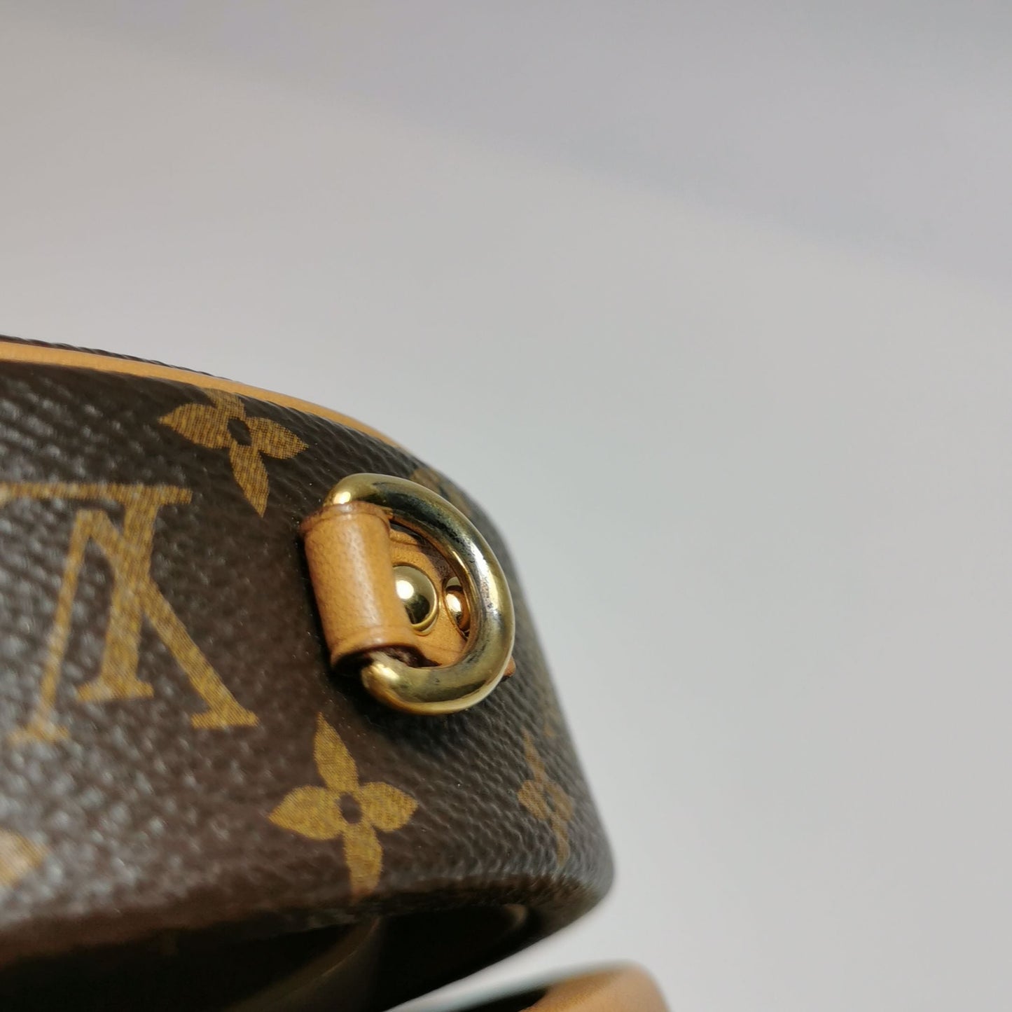 Preloved GLM-Boite Chapeau Small Monogram Print Round Bag Crossbody Bag 250525781207322