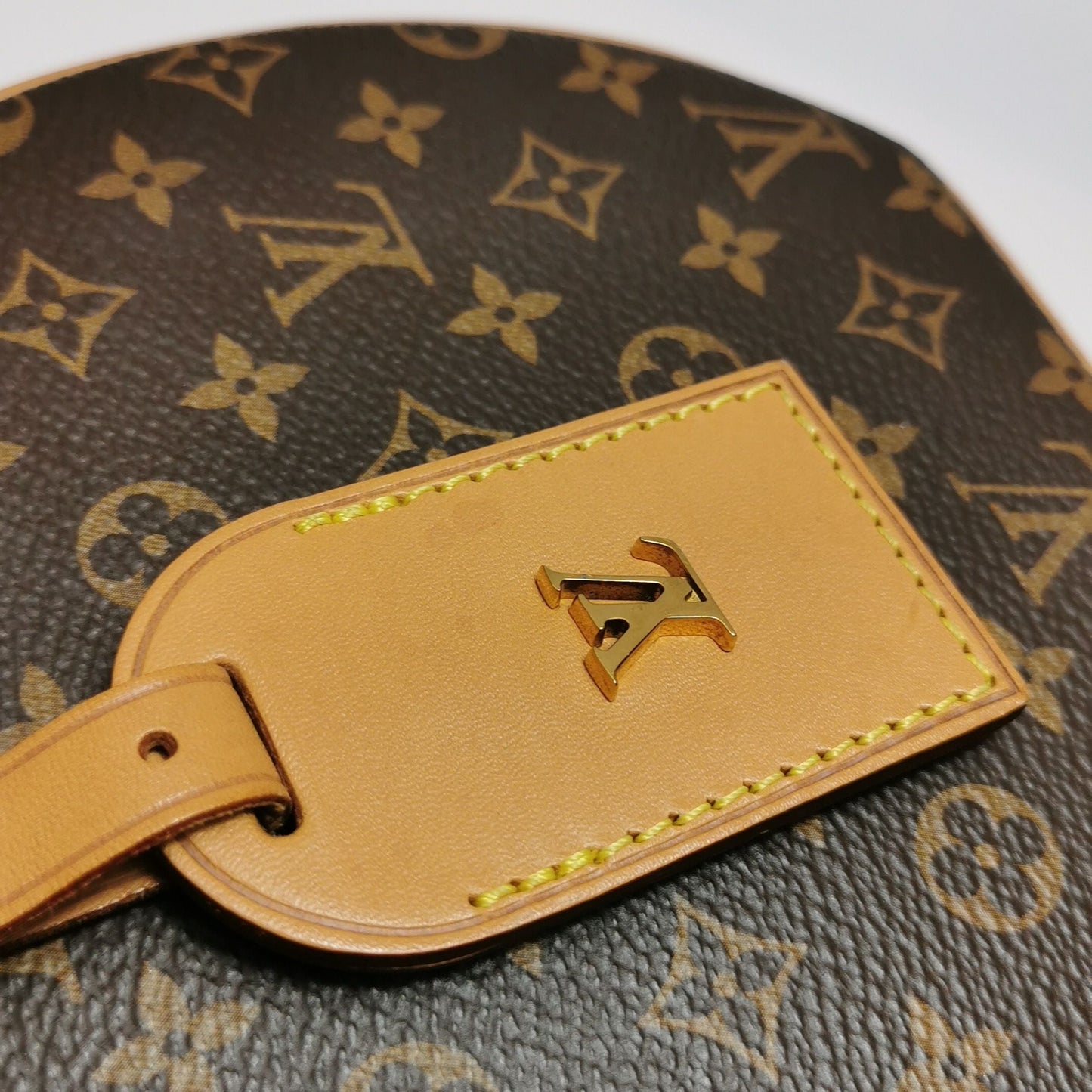 Preloved GLM-Boite Chapeau Small Monogram Print Round Bag Crossbody Bag 250525781207322