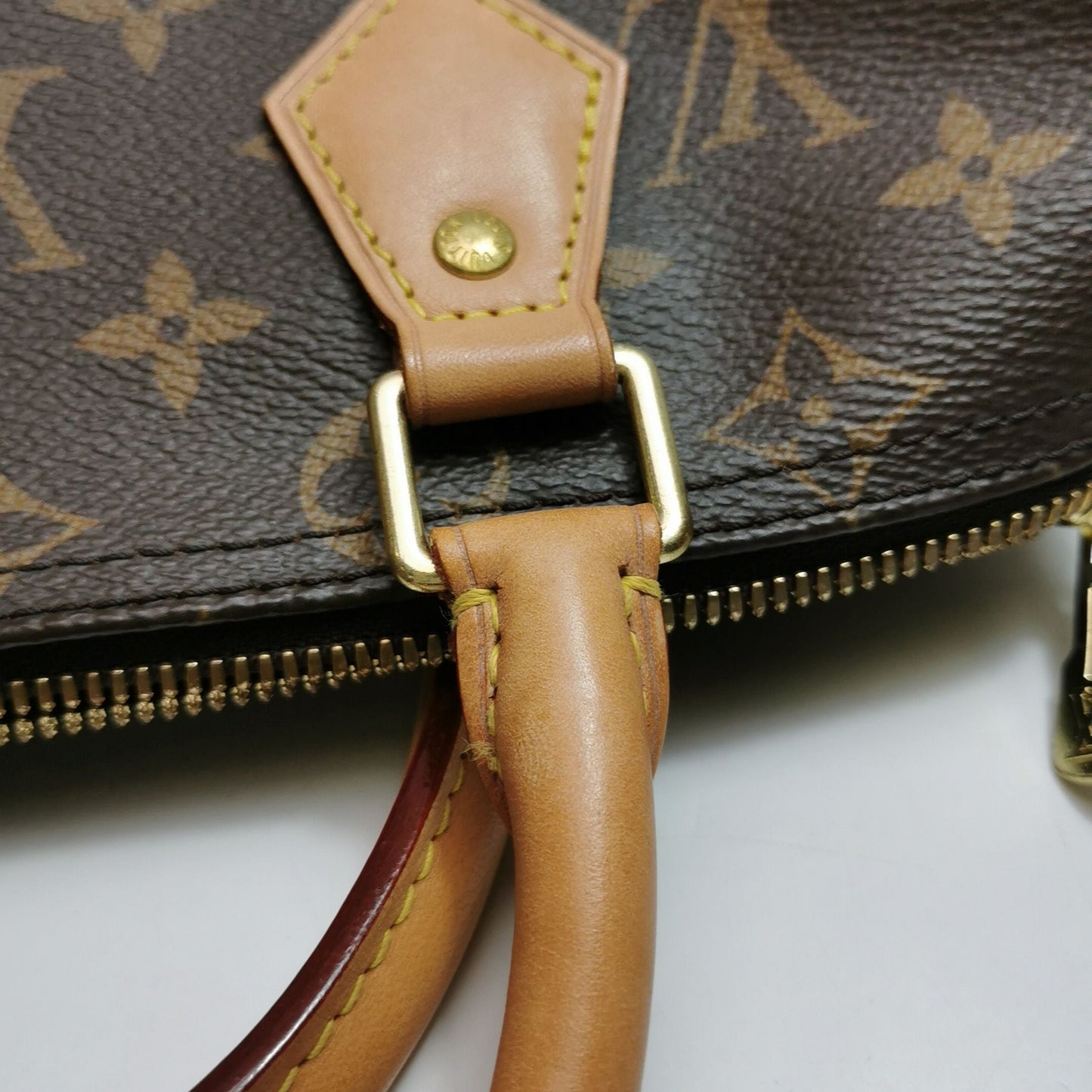 Preloved GLM-Speedy 25 Monogram Crossbody Bag with Chip 250519781199740