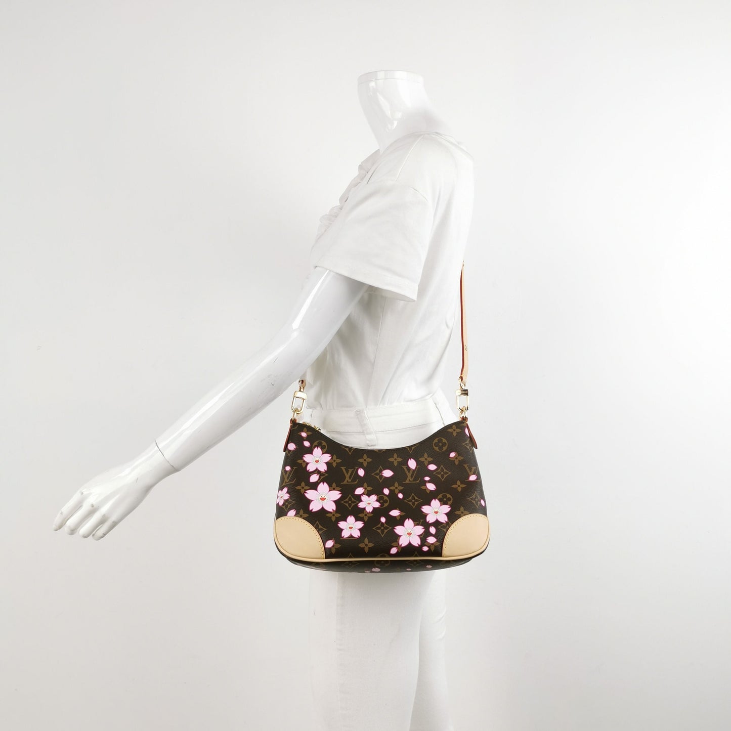Preloved GLM-x TM Boulogne Floral Print Crossbody Bag with Chip 250510781186806