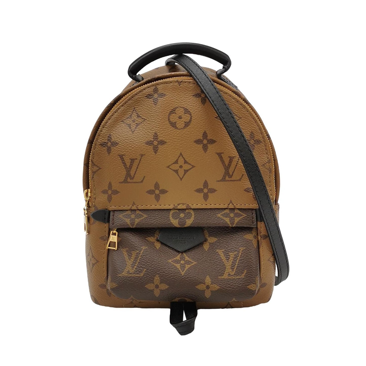 Preloved GLM-Palm Springs Mini Monogram Canvas Multi-purpose Crossbody Bag 250510781186497