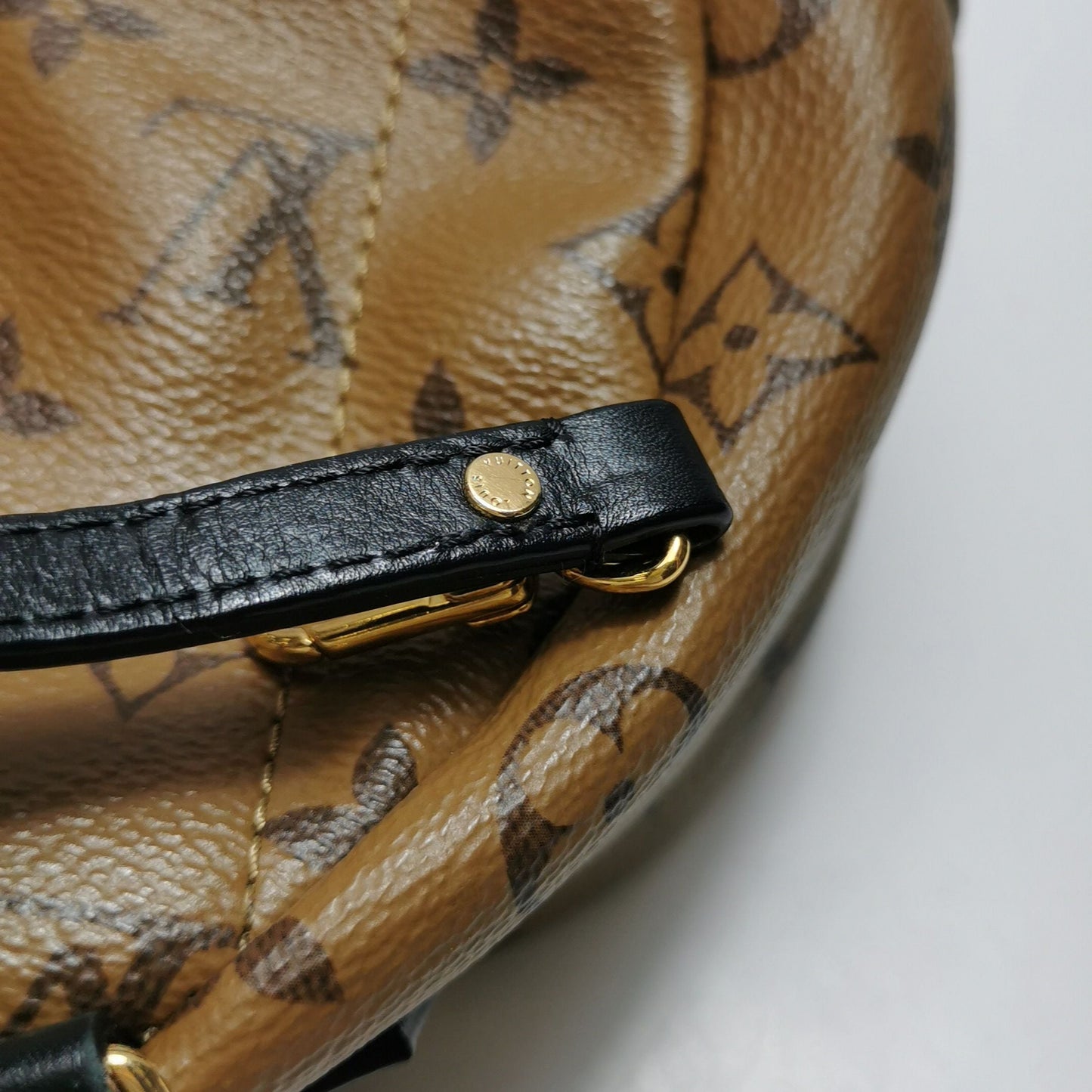 Preloved GLM-Palm Springs Mini Monogram Canvas Multi-purpose Crossbody Bag 250510781186497