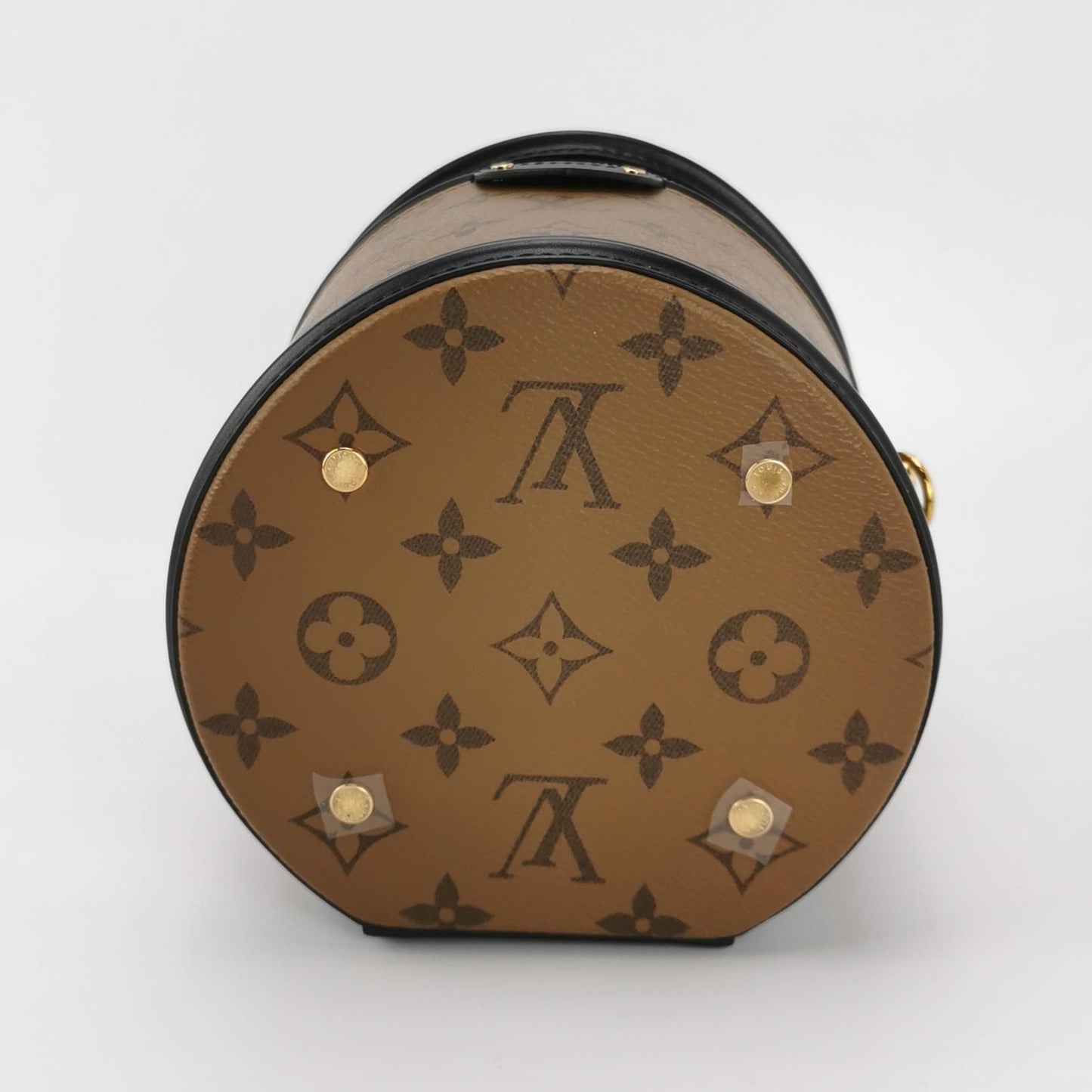 Preloved GLM-Cannes Bucket Small Reverse Monogram Crossbody Bag 250506781180326