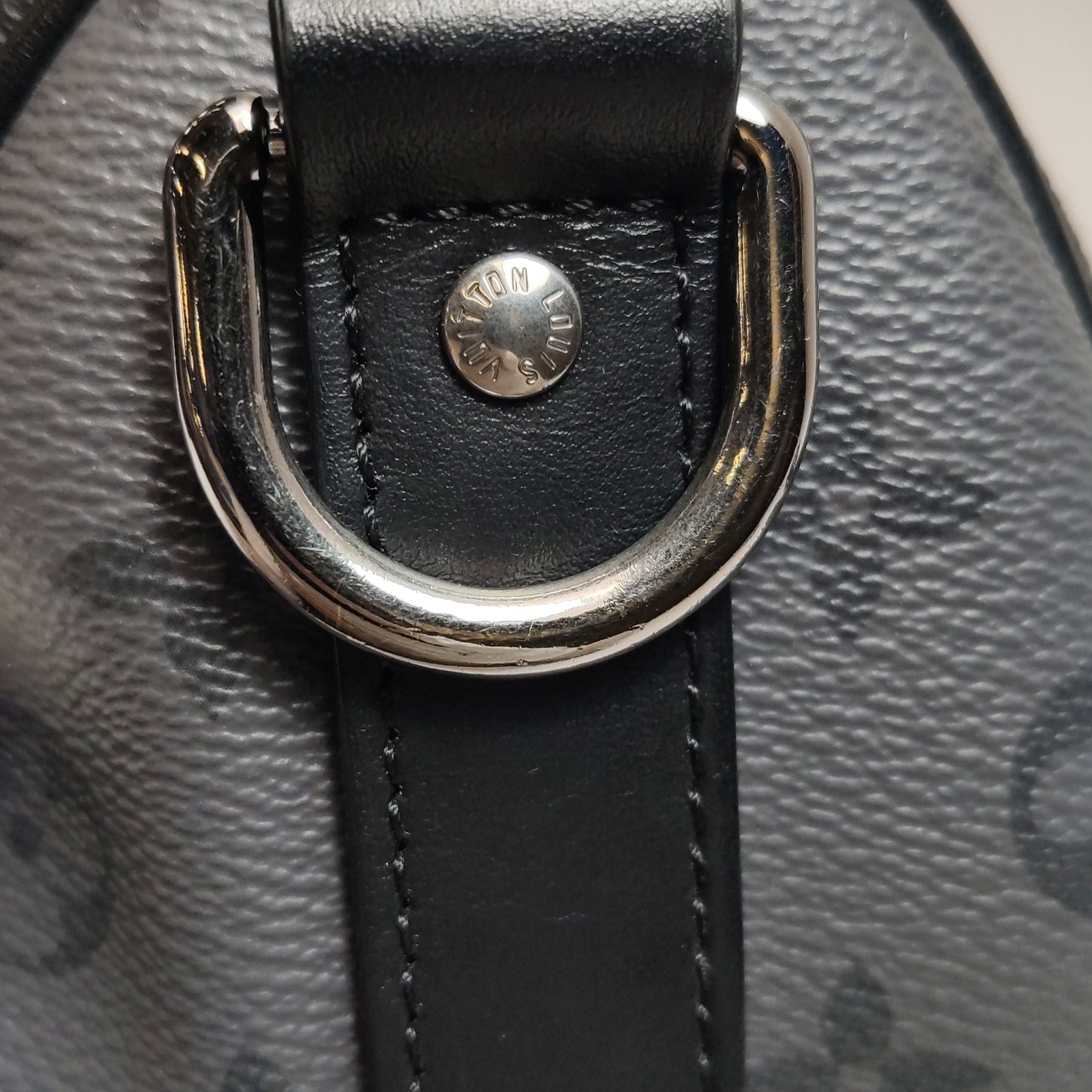 Preloved GLM-Keepall25 Monogram Print Reinforced Strap Crossbody Bag with Chip 250427781167571