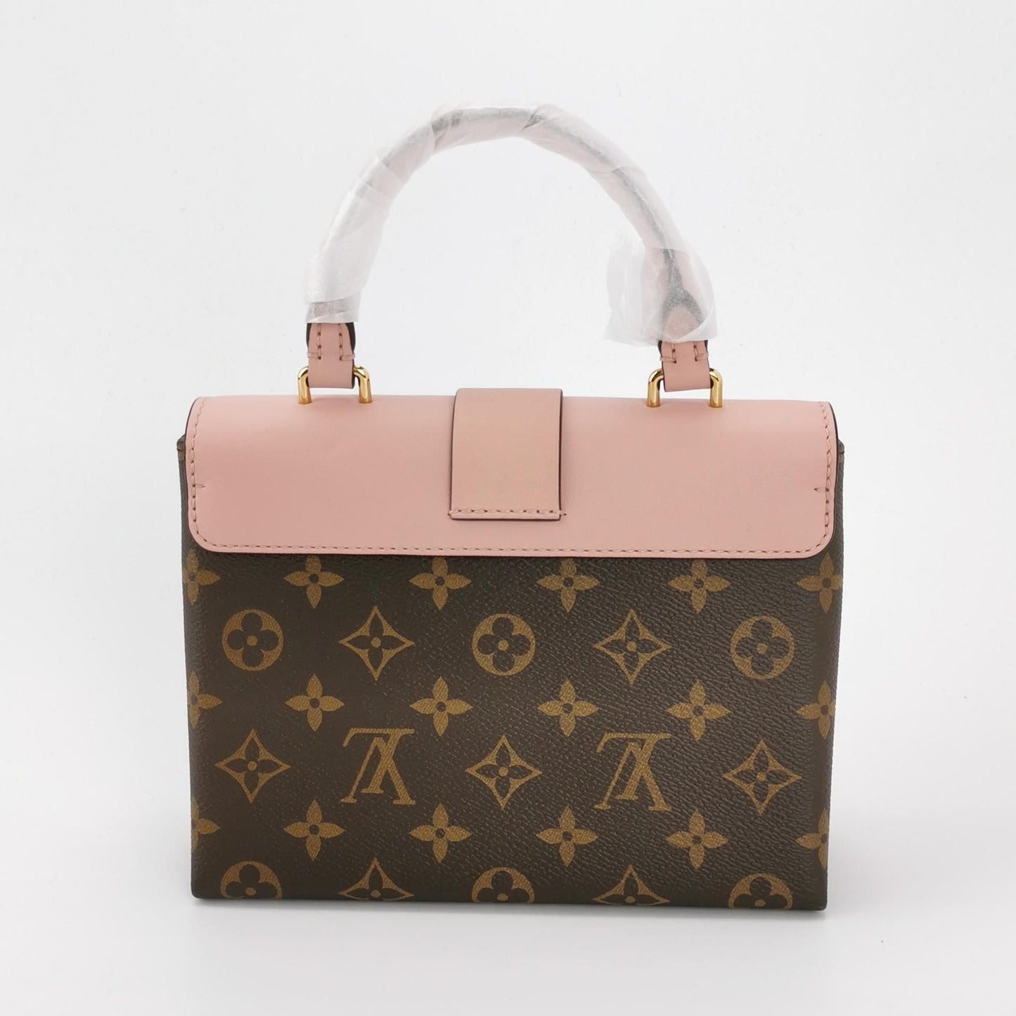 Preloved GLM-LockyBB Leather Monogram Lock Crossbody Bag 250426781166034