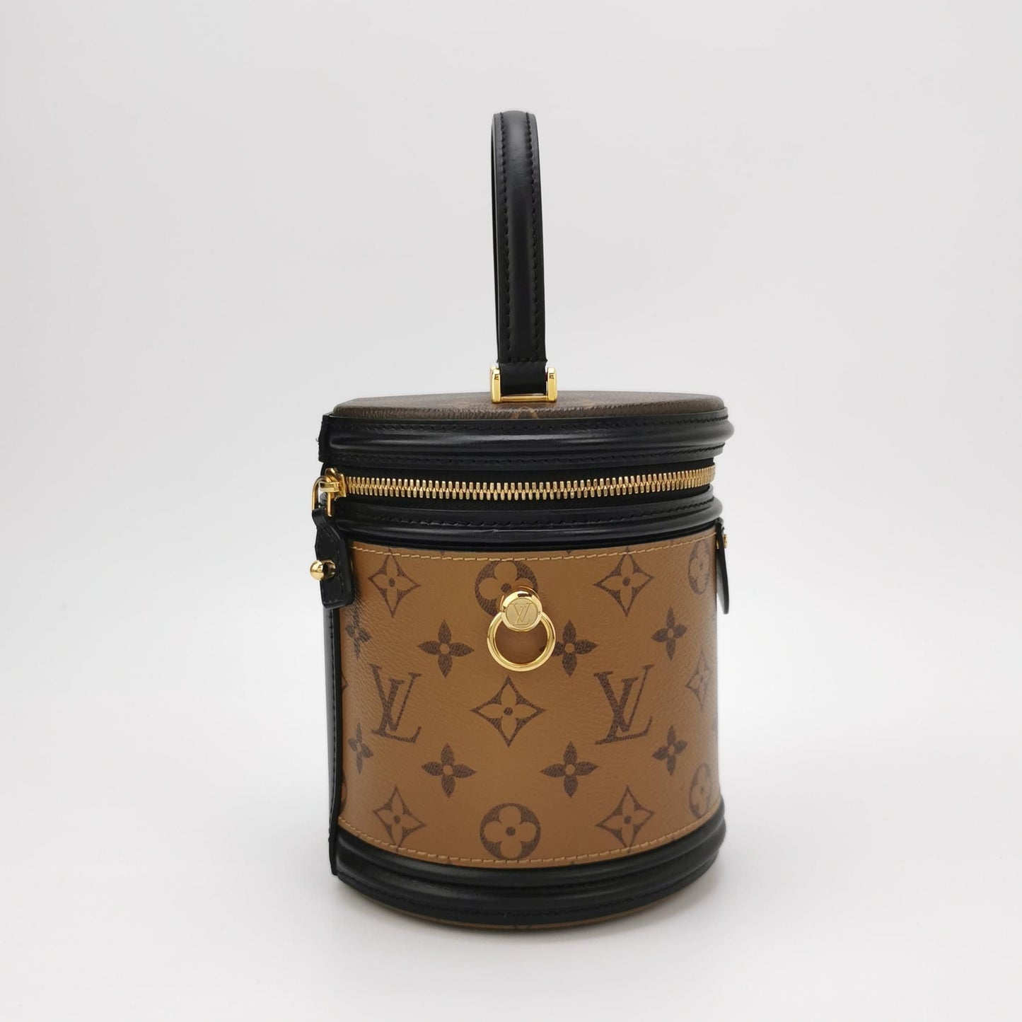 Preloved GLM-Cannes Bucket Bag Small Reverse Monogram Crossbody Bag 250426781165992