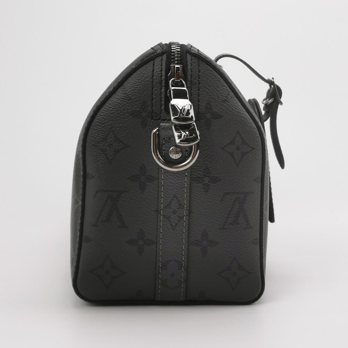 Preloved GLM-City Keepall Leather Monogram Print Crossbody Bag with Chip 250424781163463