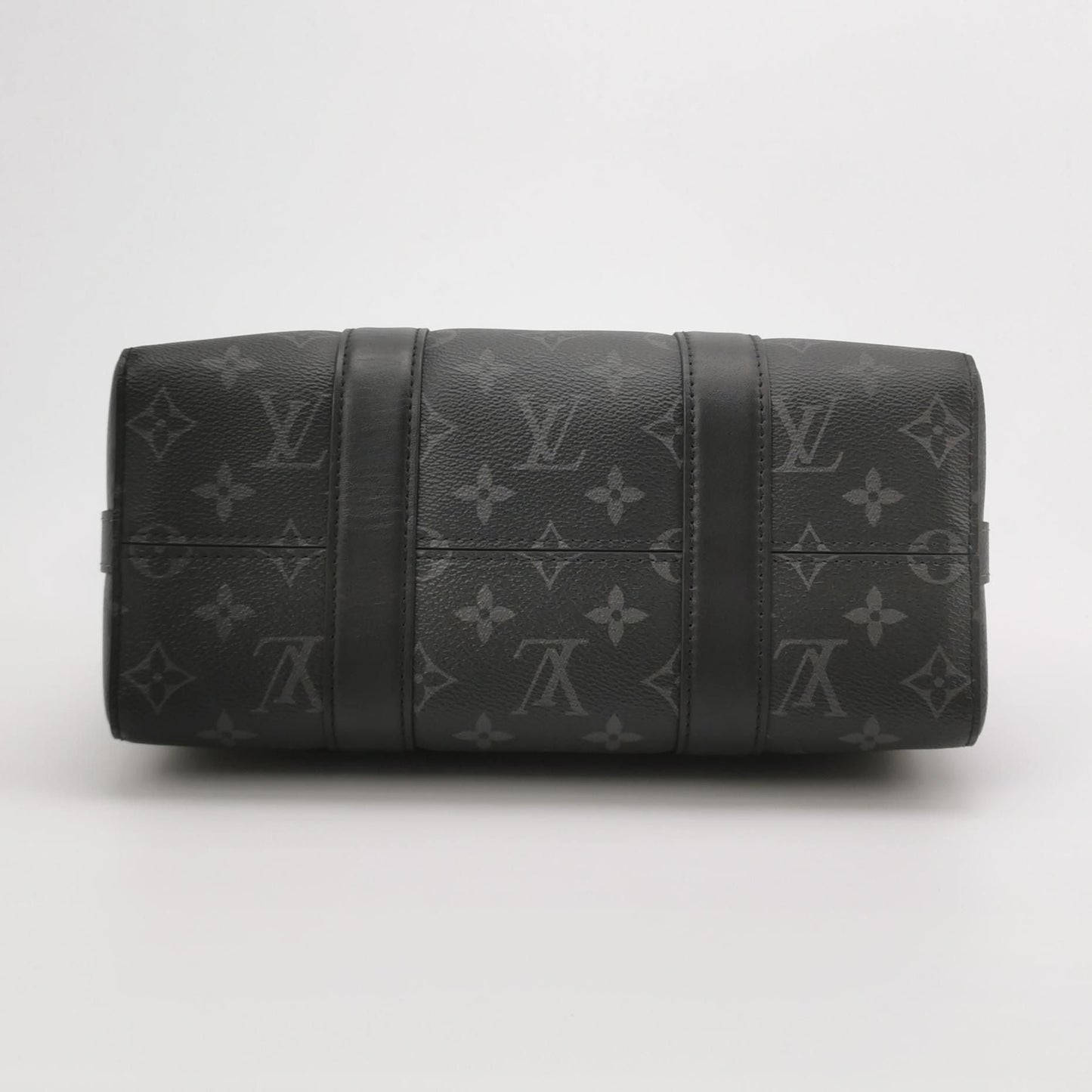 Preloved GLM-City Keepall Leather Monogram Print Crossbody Bag with Chip 250424781163463