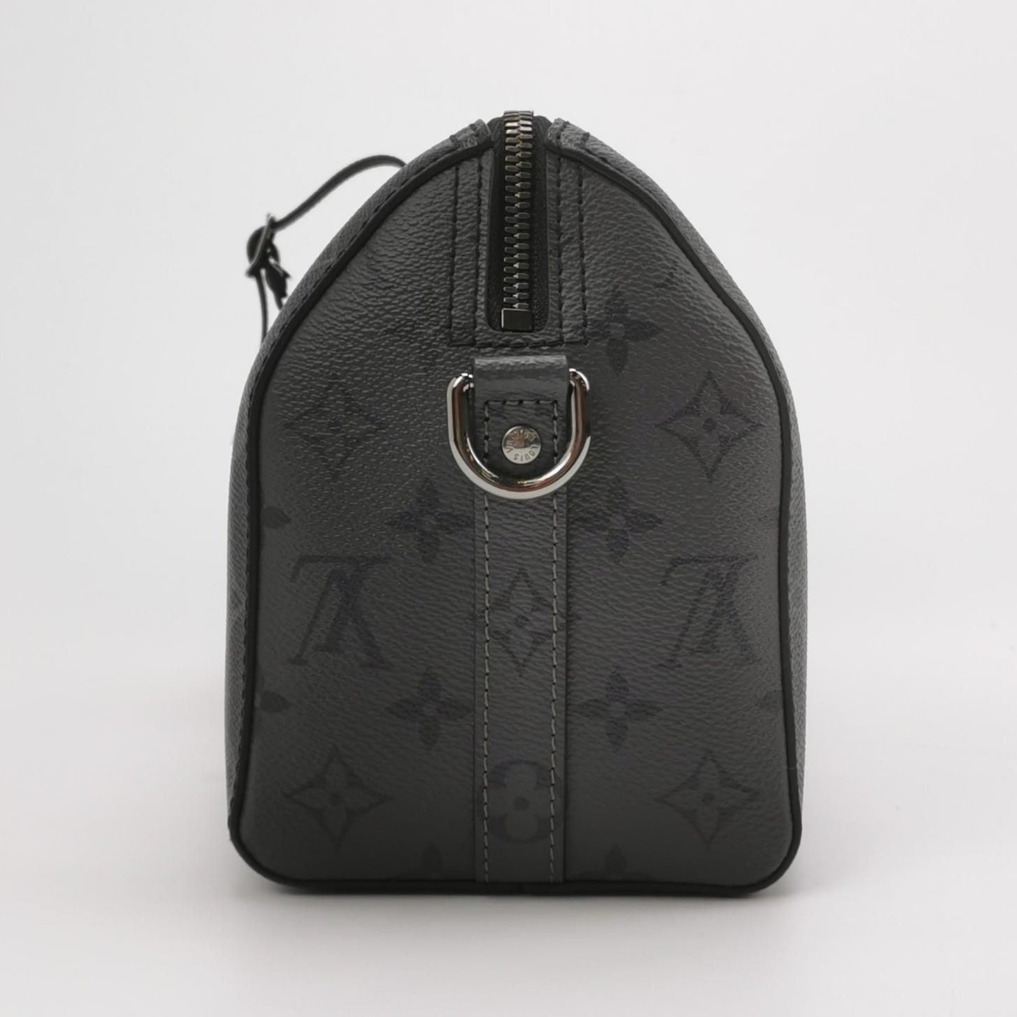 Preloved GLM-City Keepall Leather Monogram Print Crossbody Bag with Chip 250424781163463