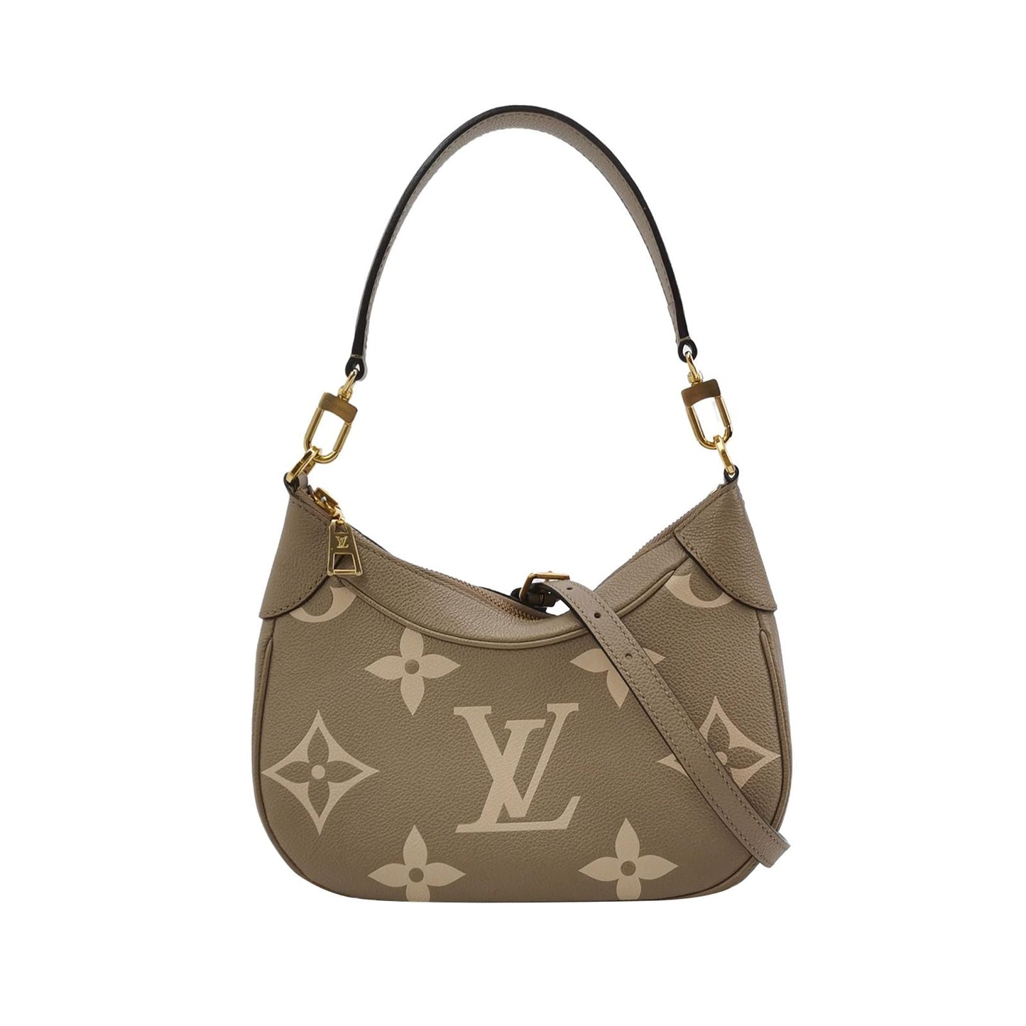 Preloved GLM-Bagatelle Leather Gaint Monogram Crossbody Bag Microchip 047852400562