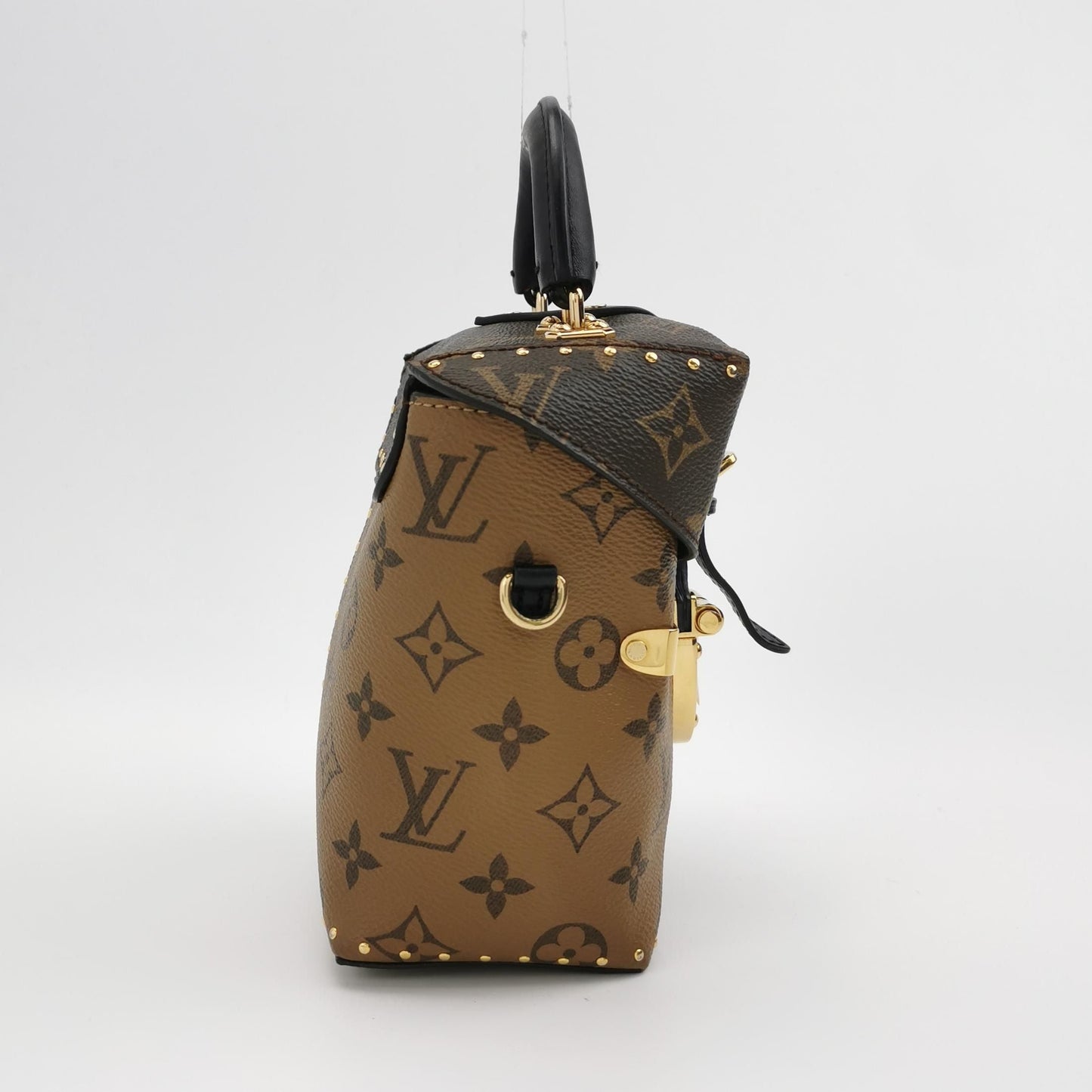 Preloved GLM-Camera Box 16 Leather Monogram Flap Crossbody Bag 250419781155173