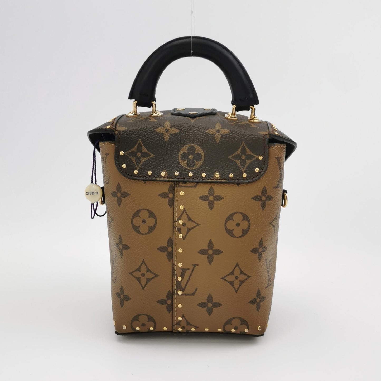 Preloved GLM-Camera Box 16 Leather Monogram Flap Crossbody Bag 250419781155173