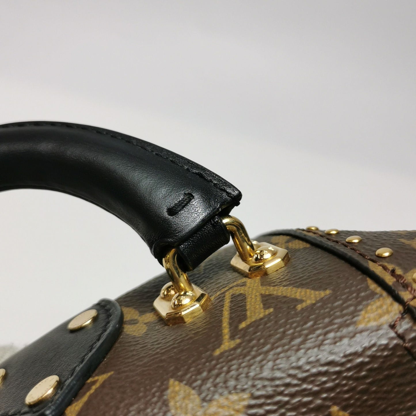 Preloved GLM-Camera Box 16 Leather Monogram Flap Crossbody Bag 250419781155173