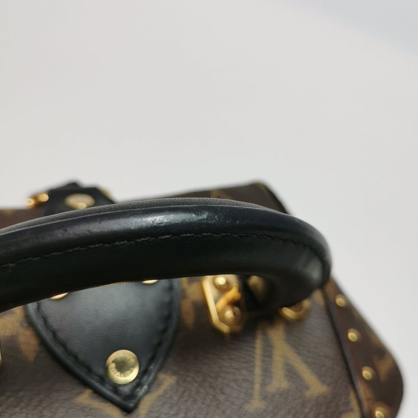 Preloved GLM-Camera Box 16 Leather Monogram Flap Crossbody Bag 250419781155173