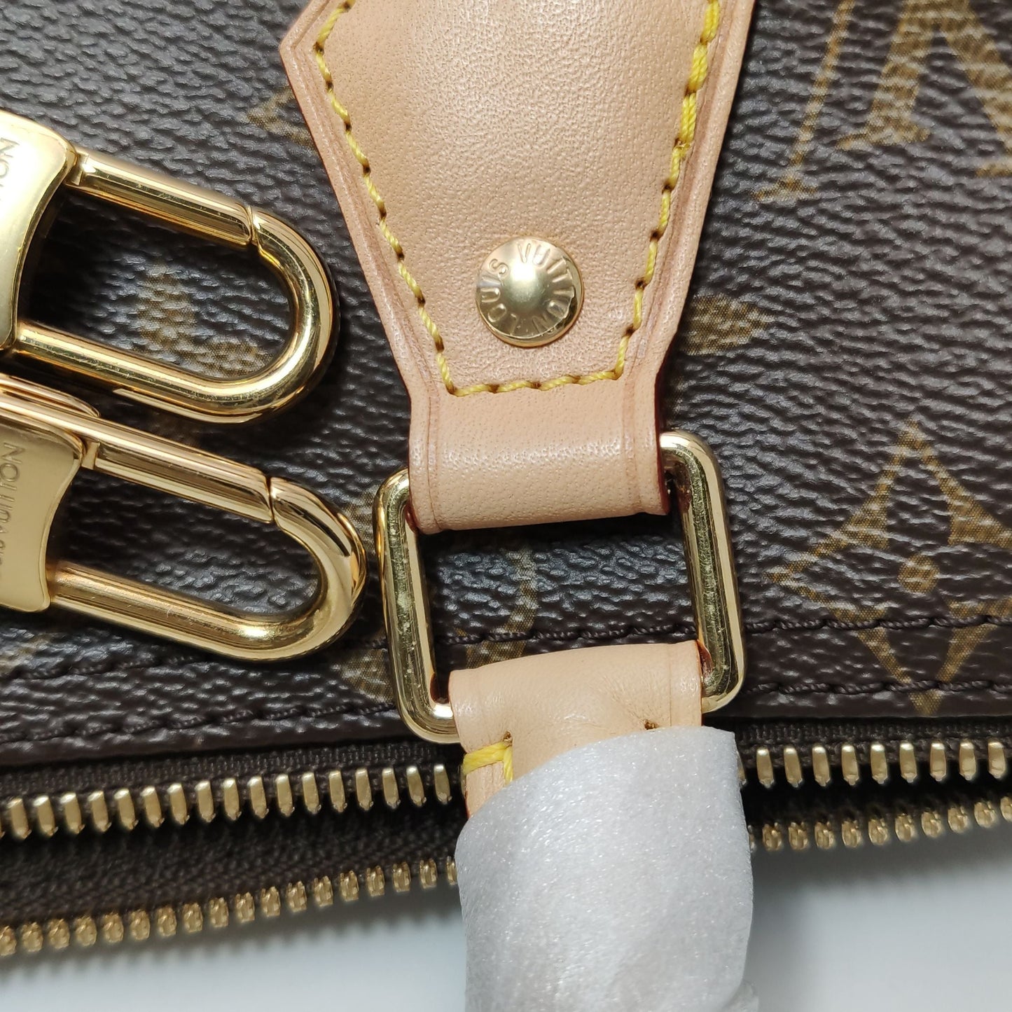 Preloved GLM-Speedy 25 Monogram Crossbody Bag with Chip 250416781150526