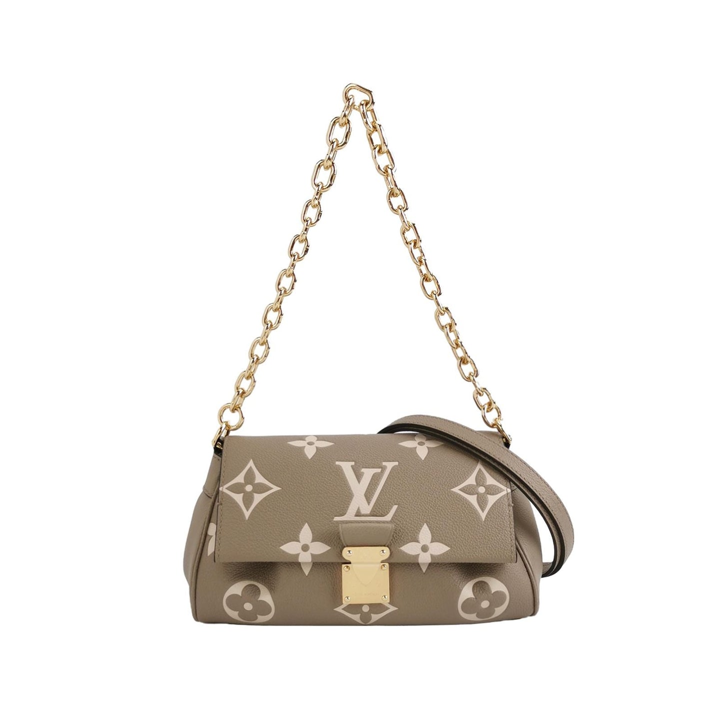 Preloved GLM-Favorite Monogram Shoulder Bag Crossbody Bag with Chip 250321781114606