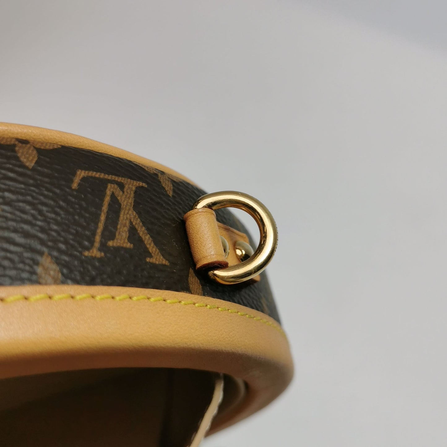 Preloved GLM-Boite Chapeau Small Monogram Print Round Bag Crossbody Bag 250401781130429