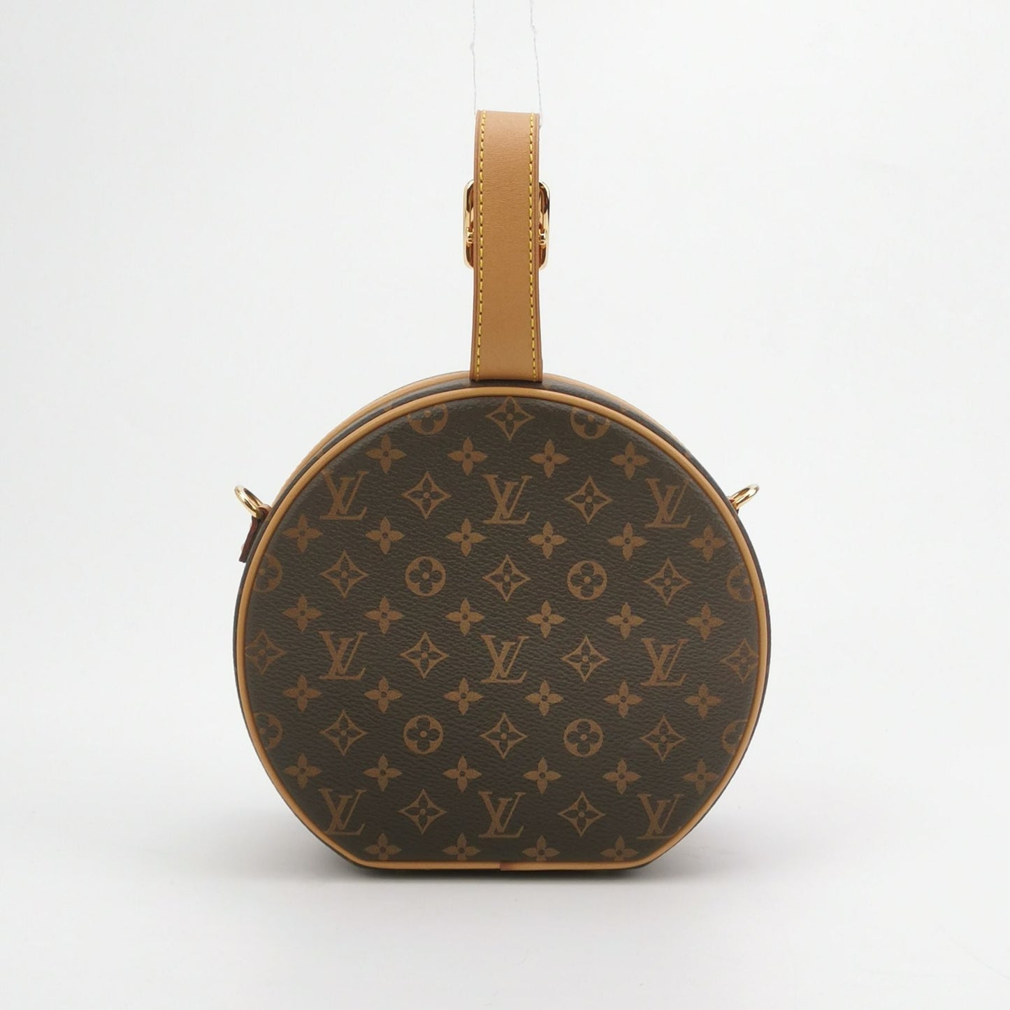 Preloved GLM-Boite Chapeau Small Monogram Print Round Bag Crossbody Bag 250401781130429