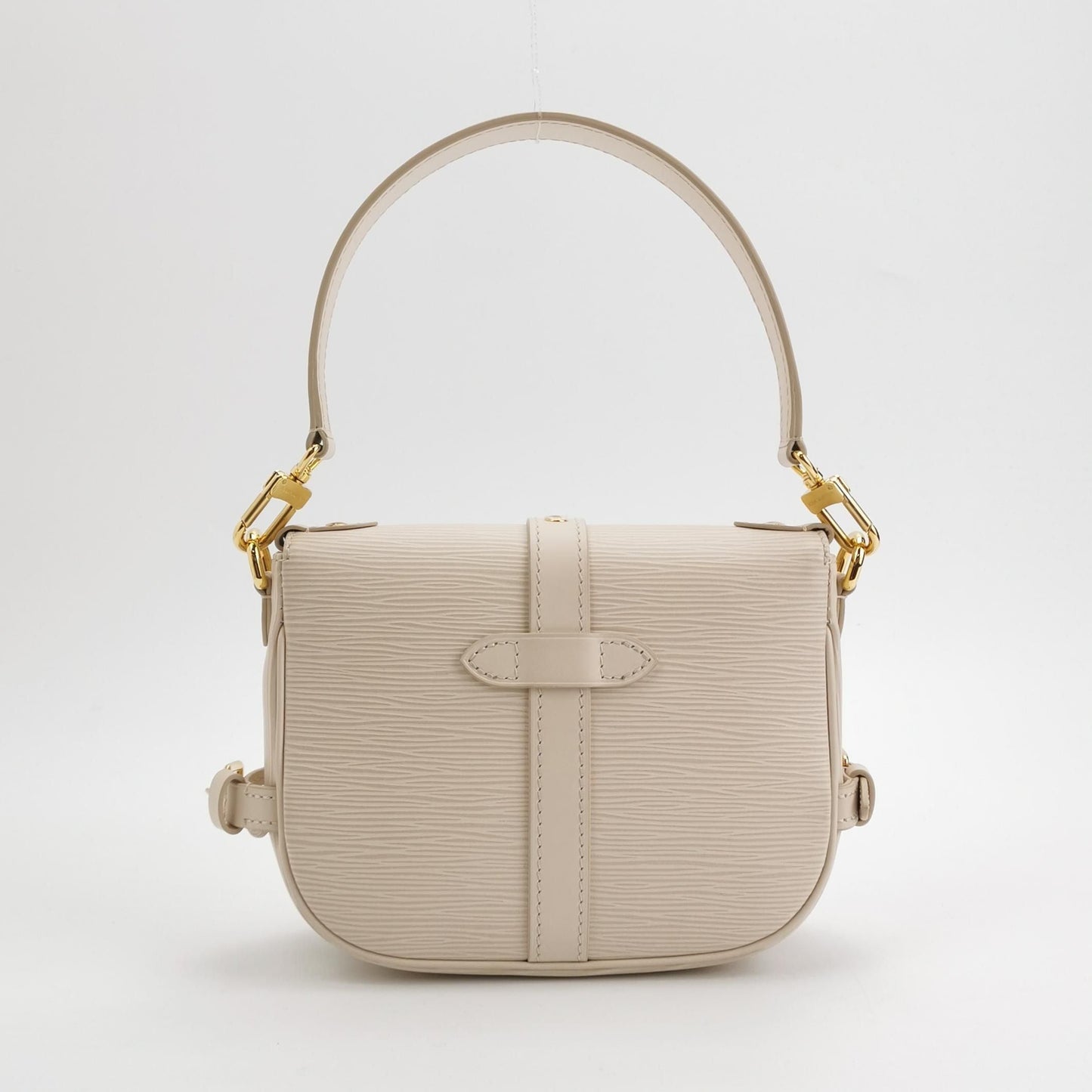 Preloved GLM-Saumur BB Calfskin Wave Belt Buckle Crossbody Bag with Chip 250312781102633