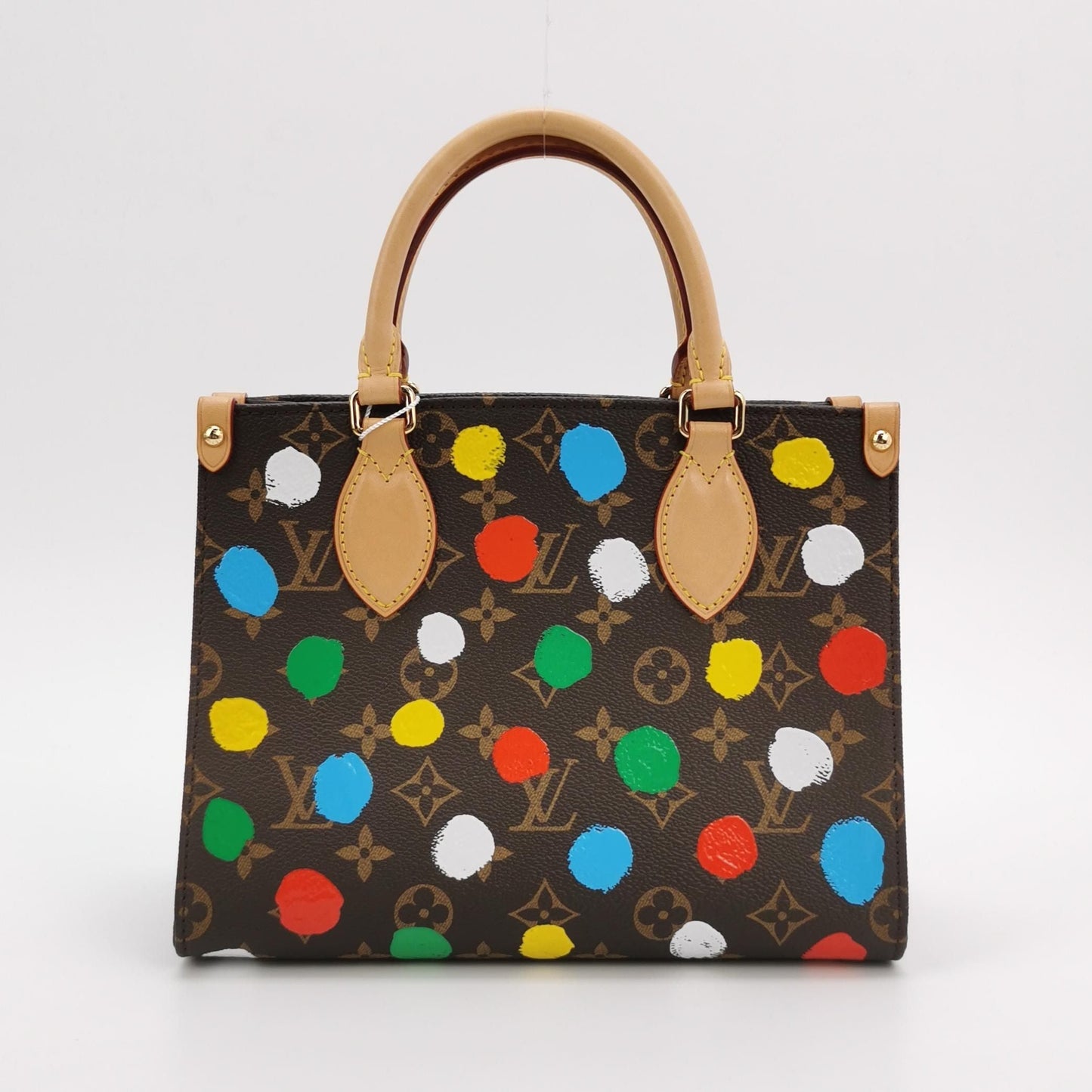 Preloved GLM-Onthego x Yayoi Kusama Small Tote Bag with Chip 250305781091985
