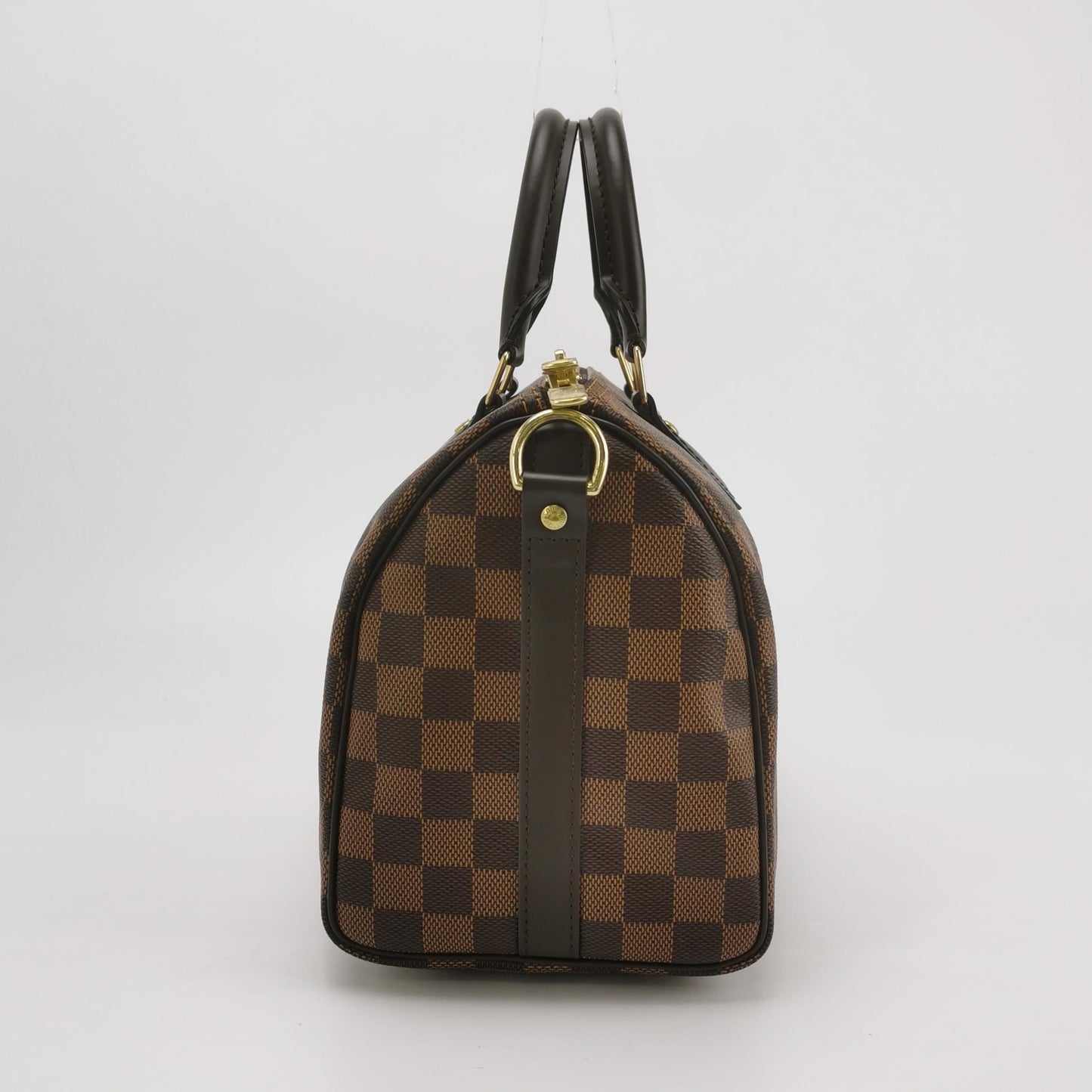 Preloved GLM-Speedy 25 Damier Ebene Boston Bag Shoulder Bag 250607781226399